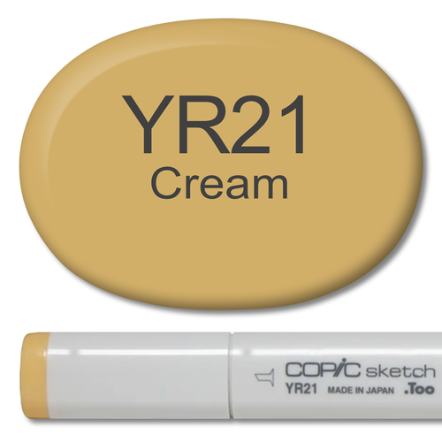 YR21 - Copic Sketch Marker Cream — Violeta Ink