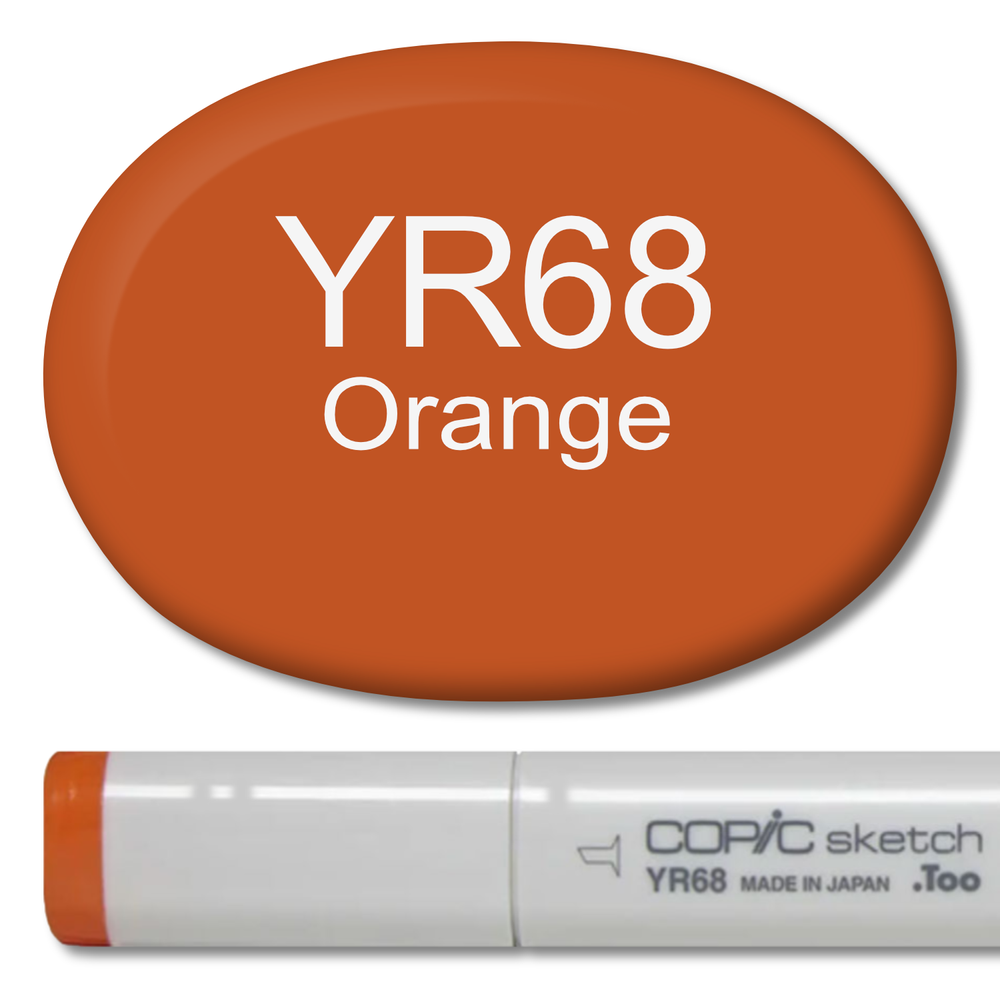 YR68 - Copic Sketch Marker Orange — Violeta Ink