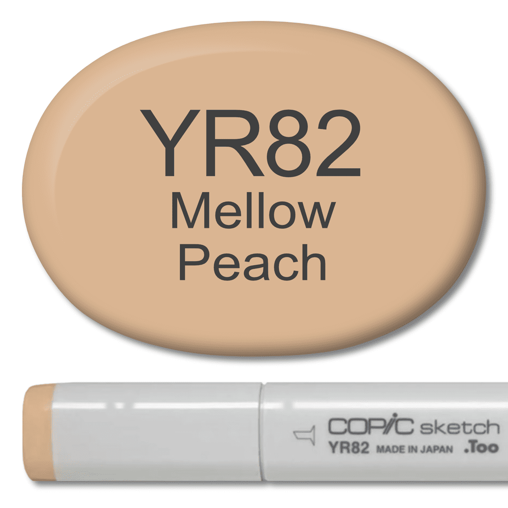 YR82 - Copic Sketch Marker Mellow Peach — Violeta Ink