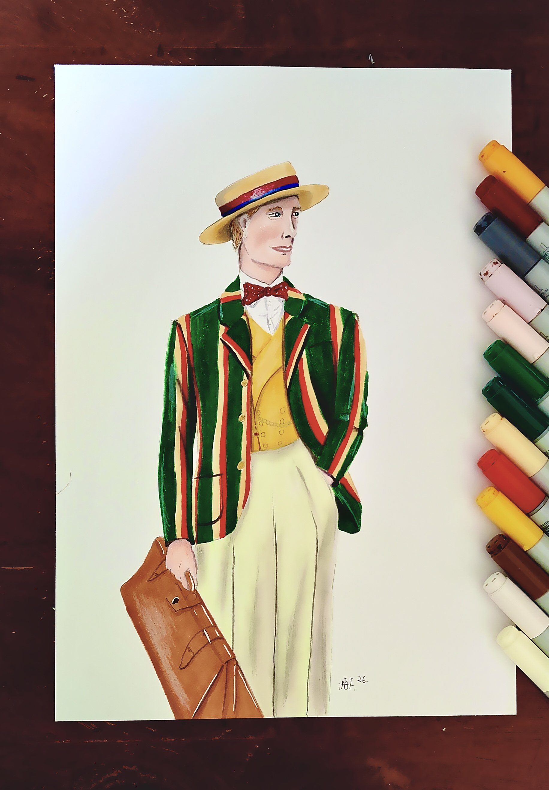 Edwardian Summer Drawing