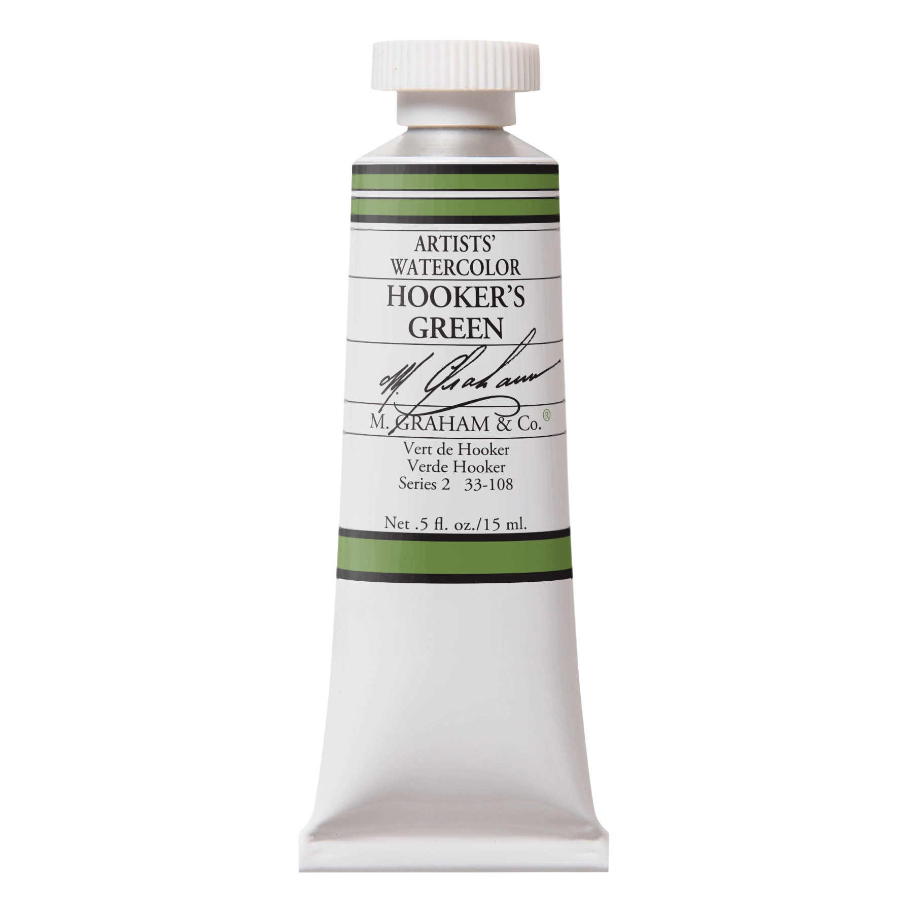 Hooker’s Green 108 Watercolor Paint