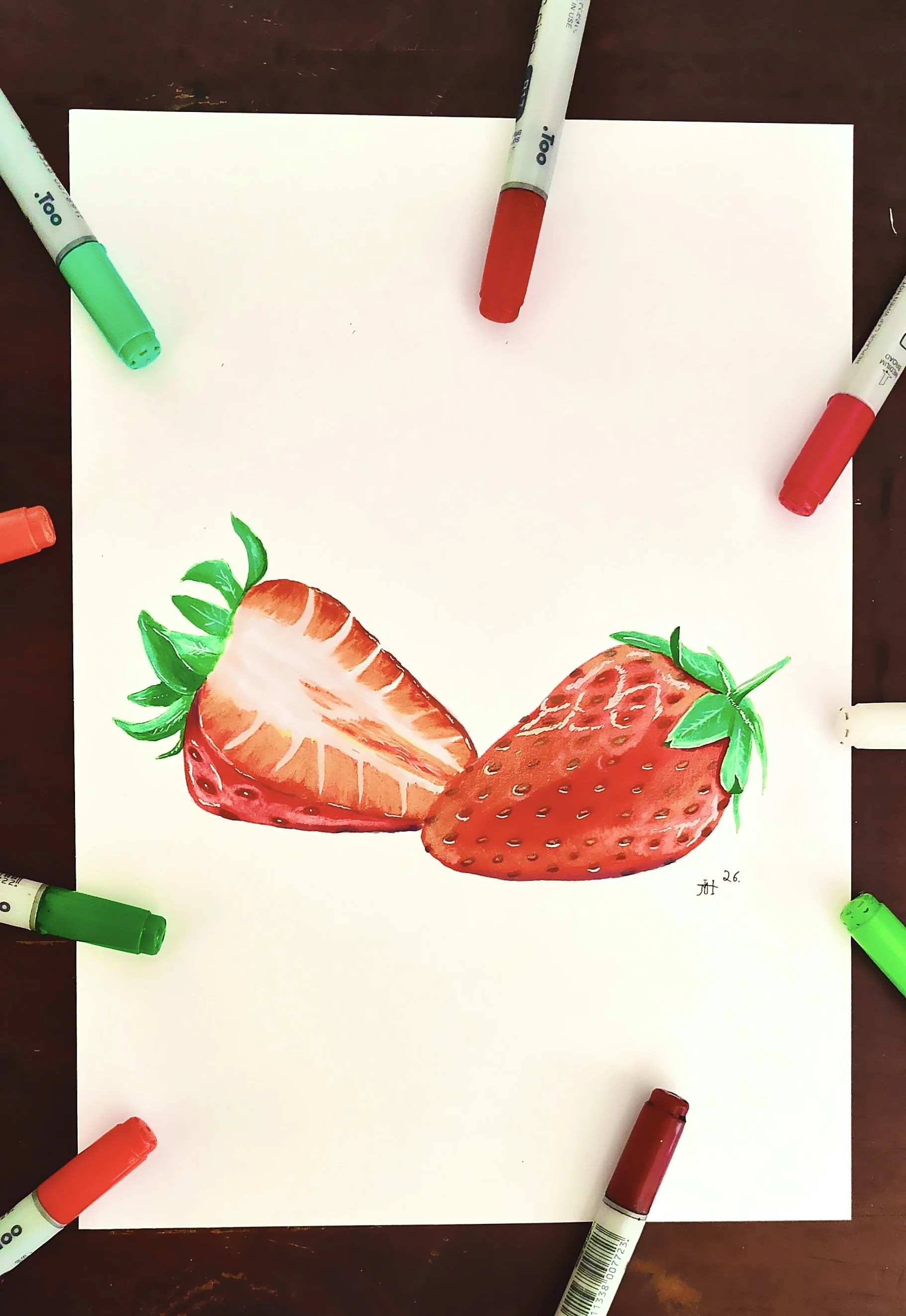 Strawberry Drawing