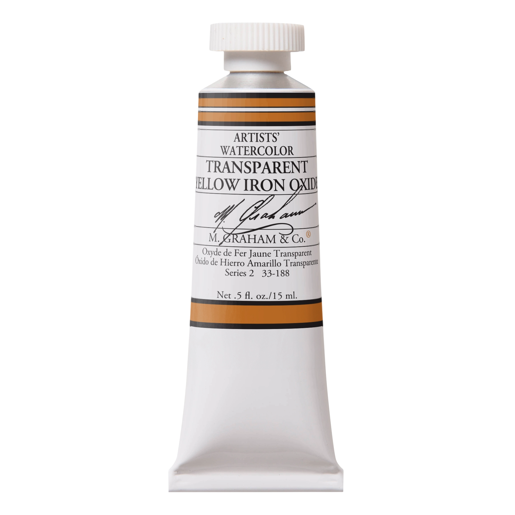 Transparent Yellow Iron Oxide 188 Watercolor Paint
