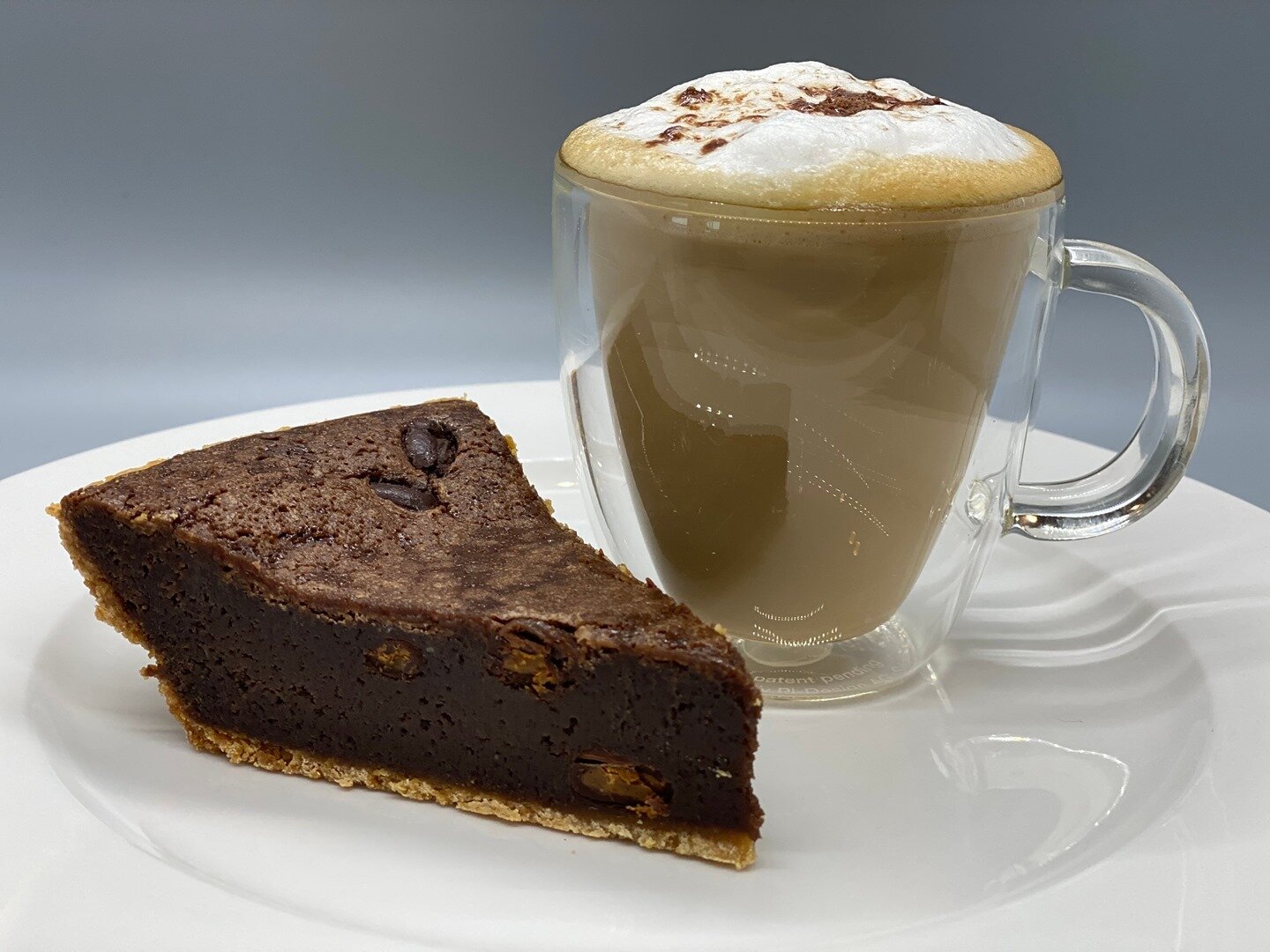 Our Mocha Chocolate Chip Pie goes great with a hot cup of Cappuccino 😉 Order now for the perfect family dinner dessert!
