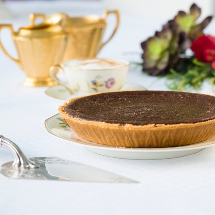 Classic. Boujee. Ravishing. 😂 Our classic Chocolate Pie is an elegant addition to every party!