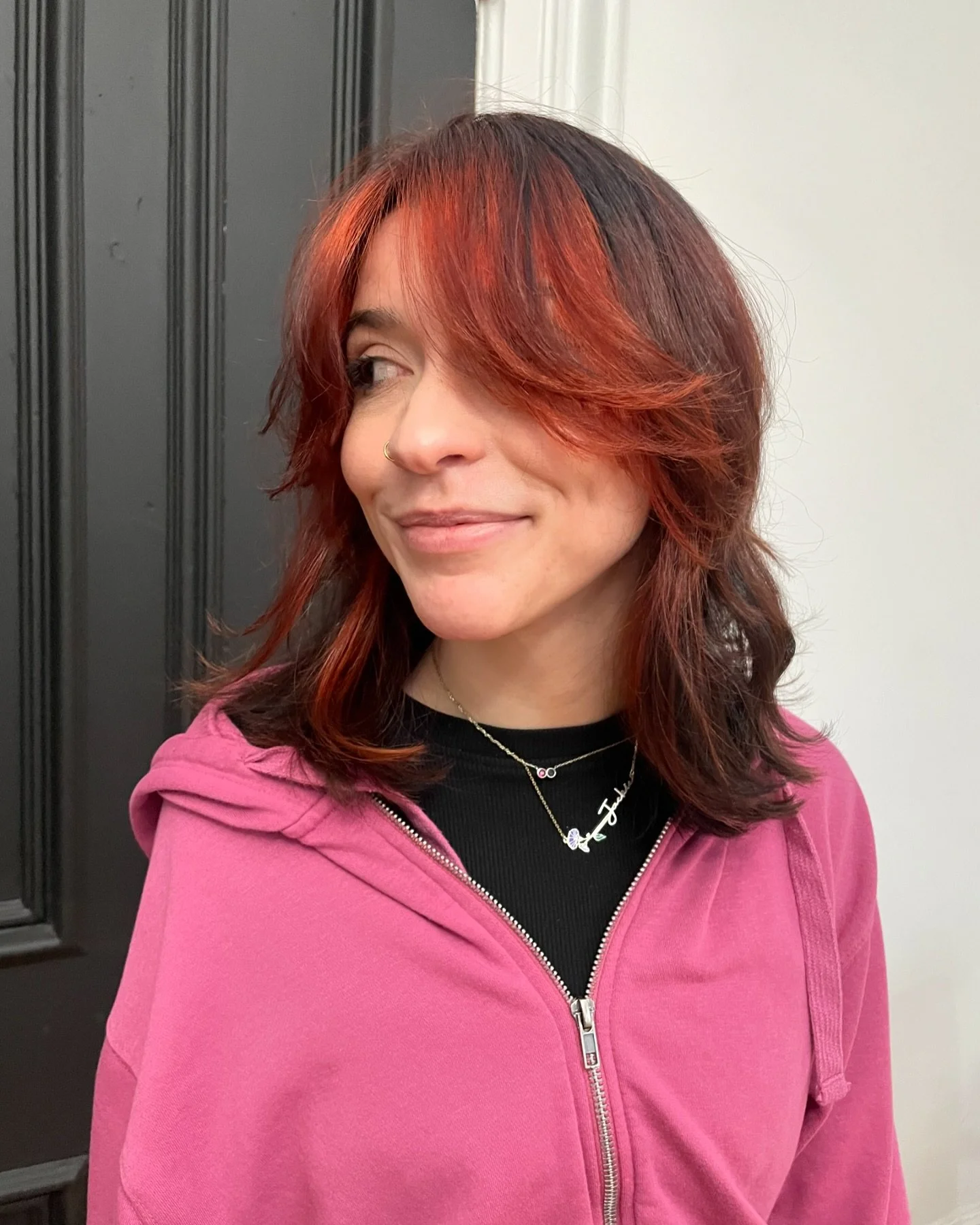 This color job told a few stories after applying bleach. Teaching me to do a patch test, but I was up for the challenge. 
She was DARK and ready for a change. I&rsquo;m excited to see what else we come up with. 

&bull;
&bull;
&bull;

#arsalon #hairt