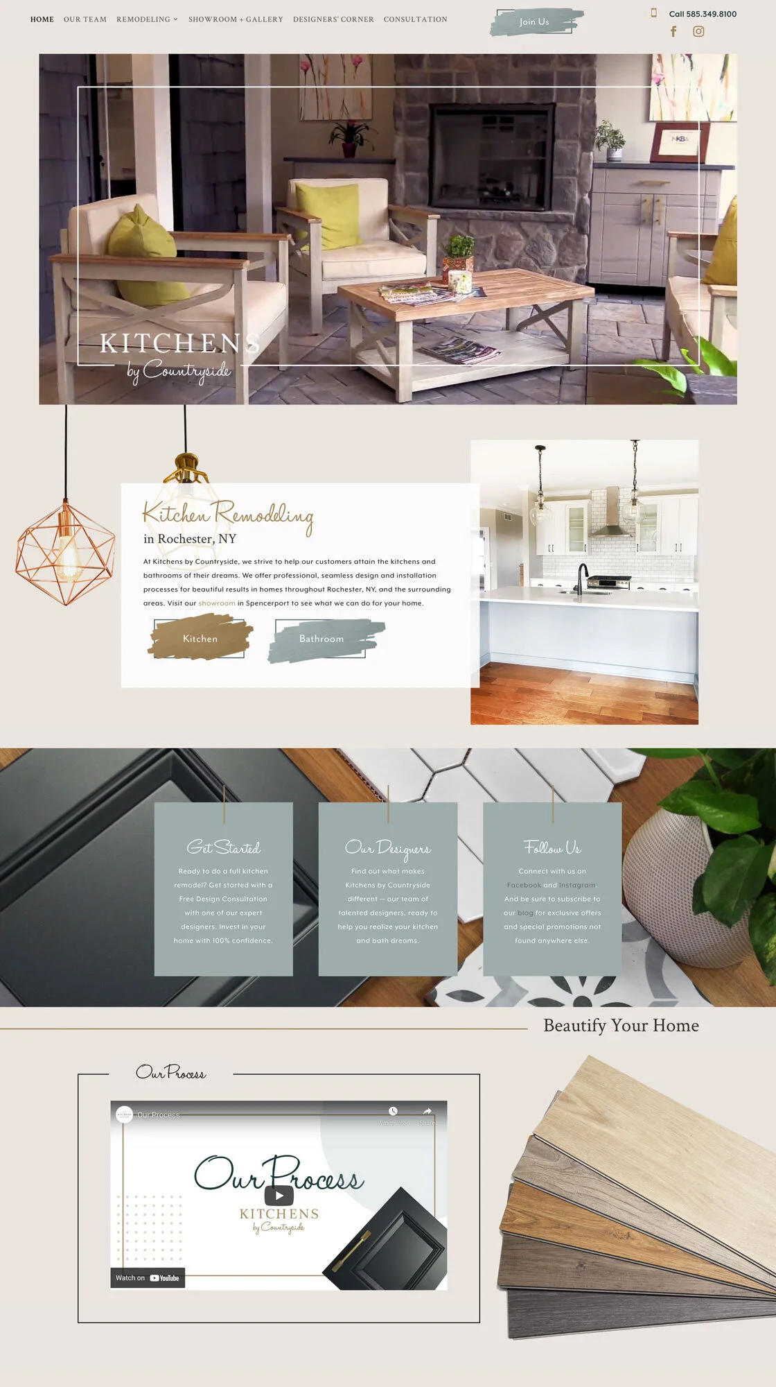 canopy living rochester ny on Web Design Amanda Kessler Design