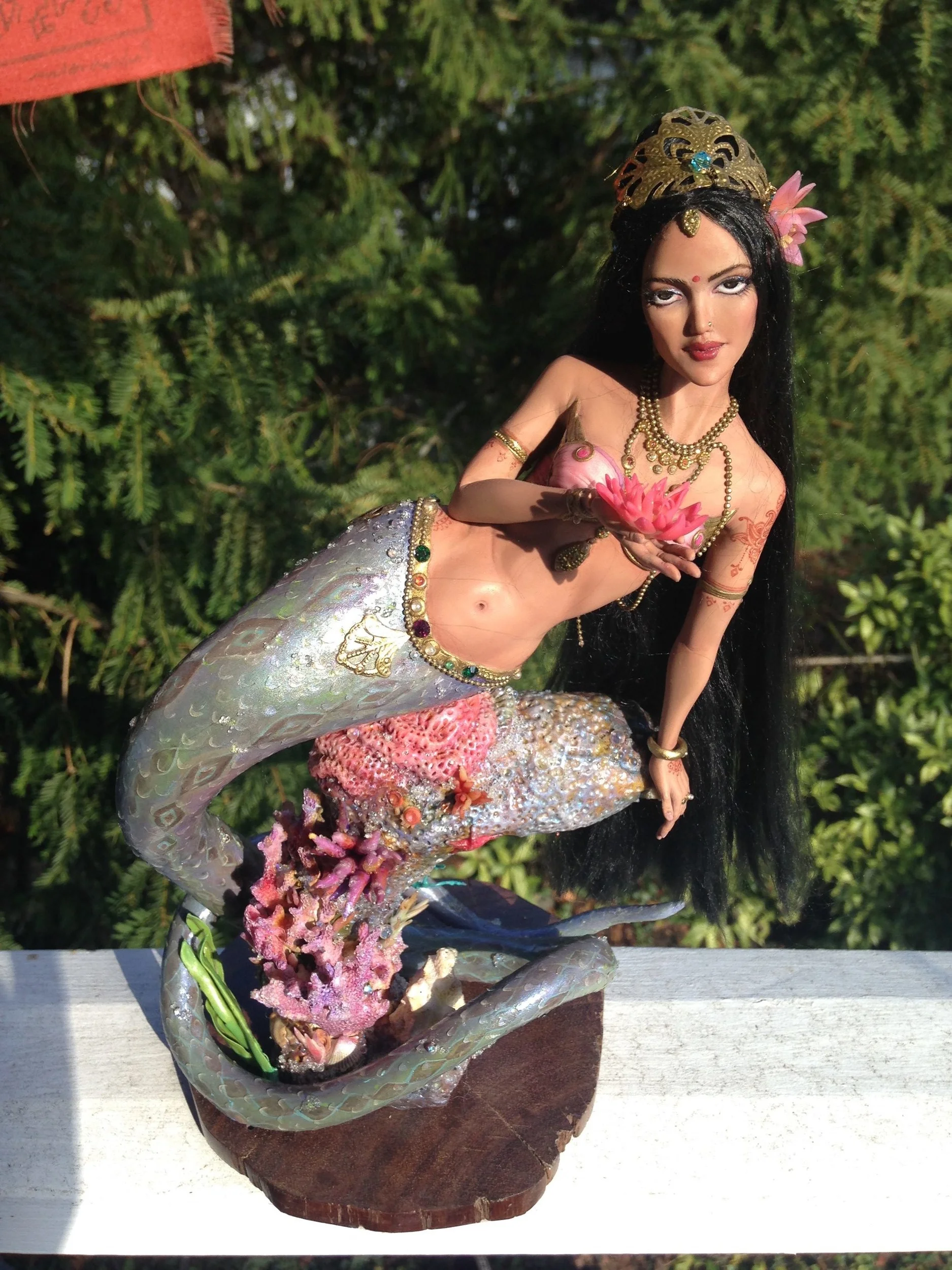 My nagini doll in ART DOLL QUARTERLY!