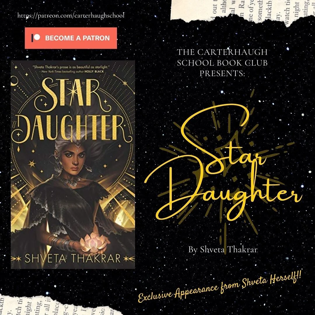 Happy autumnal equinox! To celebrate, come chat with me about STAR DAUGHTER this Thursday (24 September) at 7:00 ET. I&rsquo;ll be making a guest appearance for @carterhaugh.school&rsquo;s monthly book club. ✨✨✨📚📚📚

To attend, you just have to pledge to the school&rsquo;s Patreon, and considering @littlestbruxa and @briarspell teach all about folklore and the fantastic, how can you go wrong?