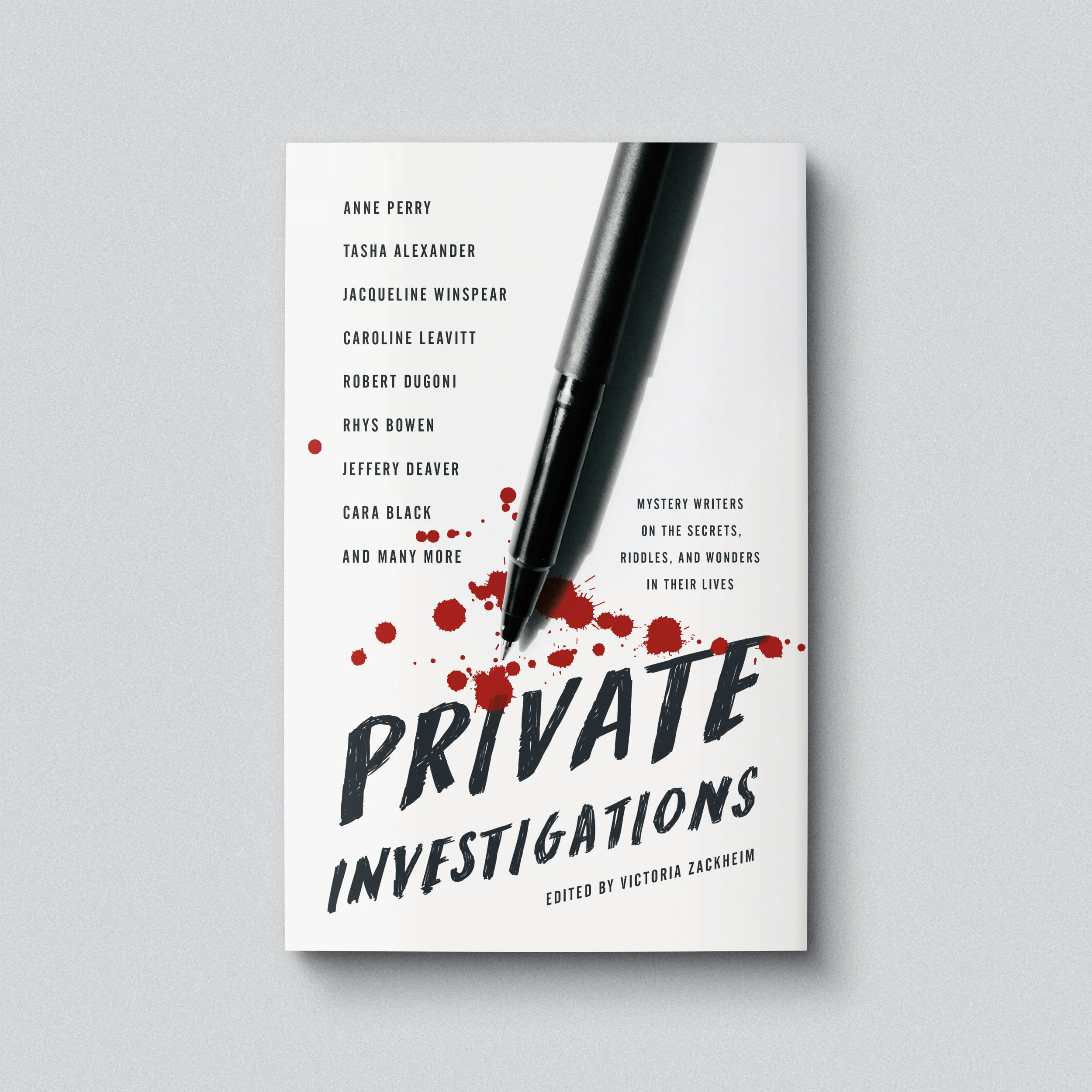 Private Investigations Book Cover Design