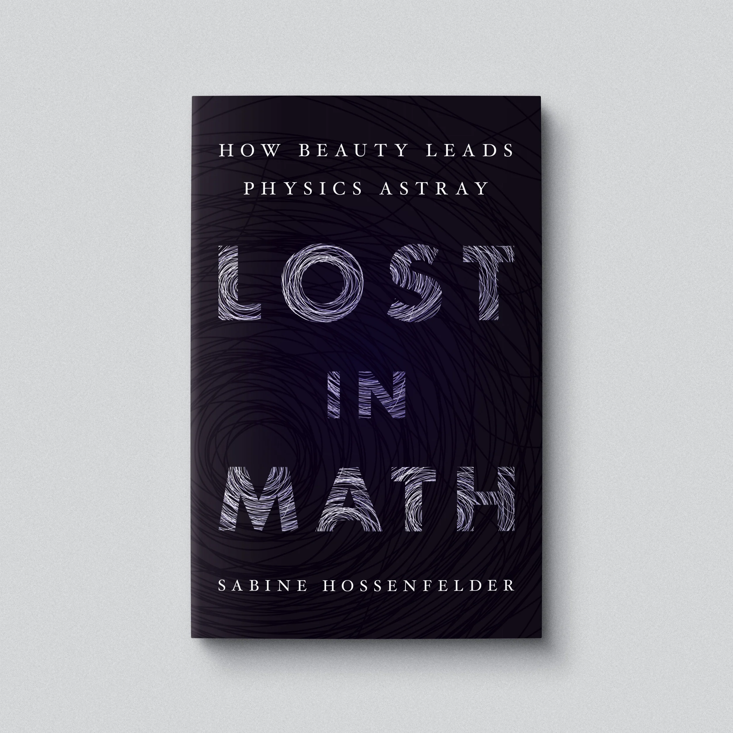 Lost in Math Book Cover Design