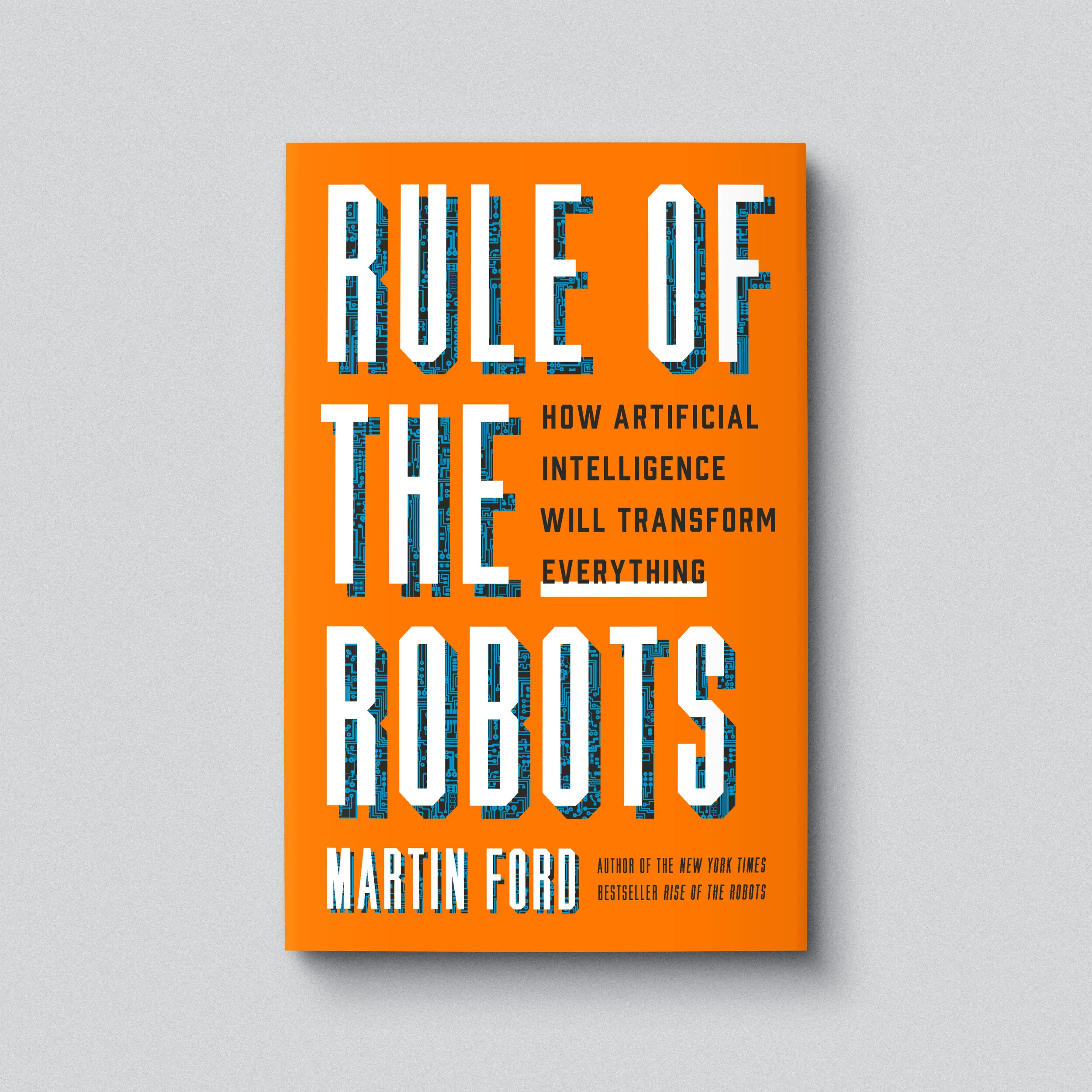 Rule of the Robots Book Cover Design