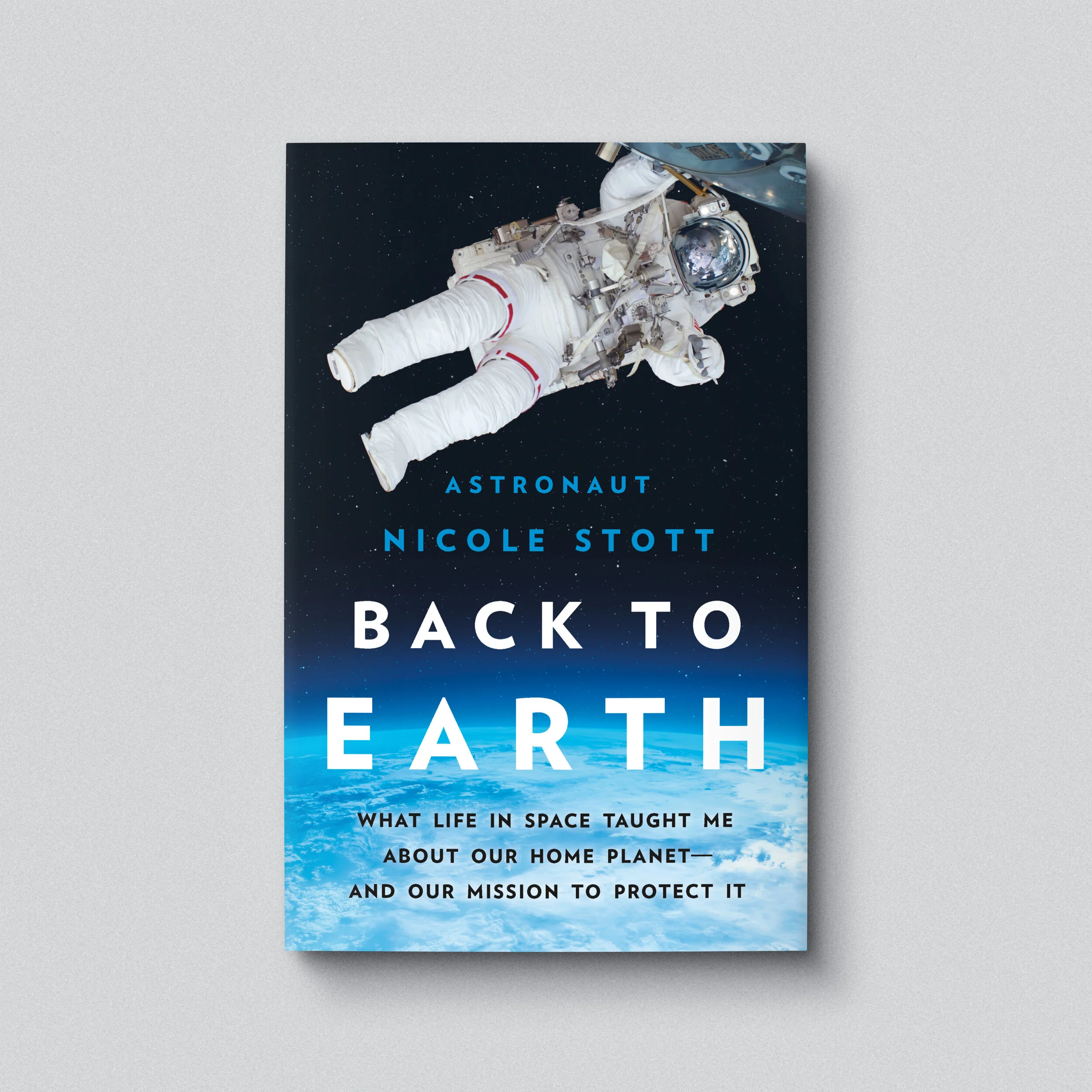 Back to Earth Book Cover Design
