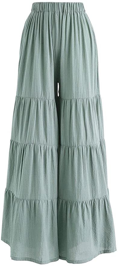CHICWISH Wide-Leg Flare Bell Bottom Pants