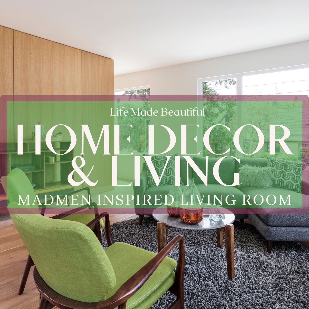 MadMen Inspired Living Room