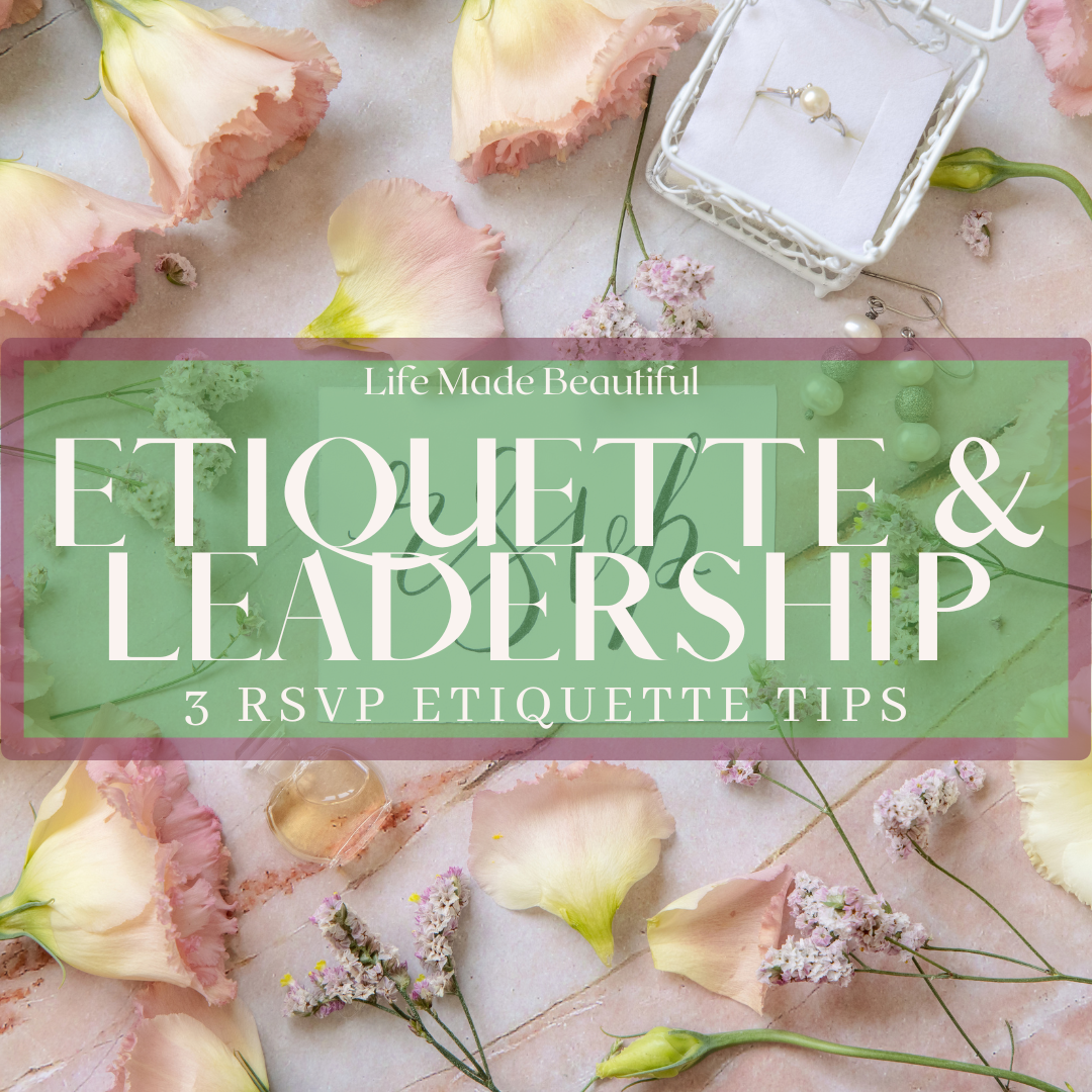 3 Ways to Respect the RSVP