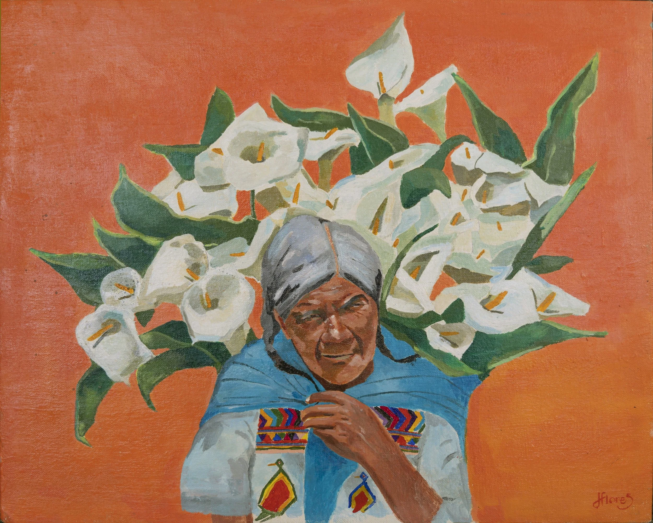 Vendedora de Flores