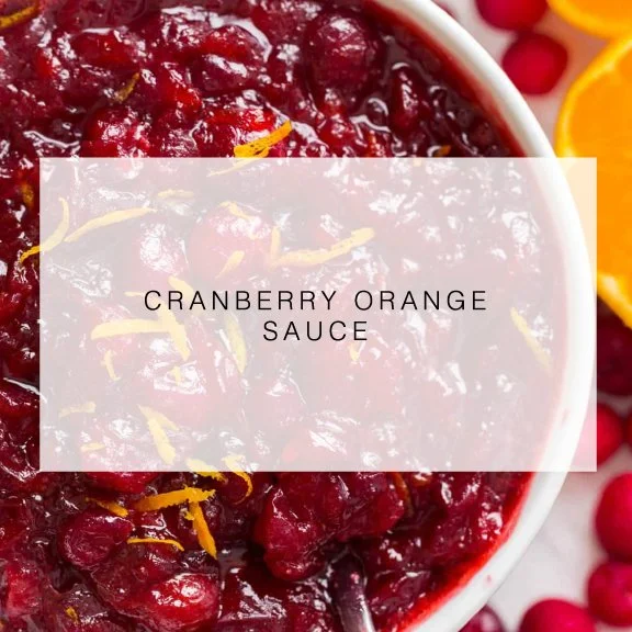 Cranberry Orange Sauce