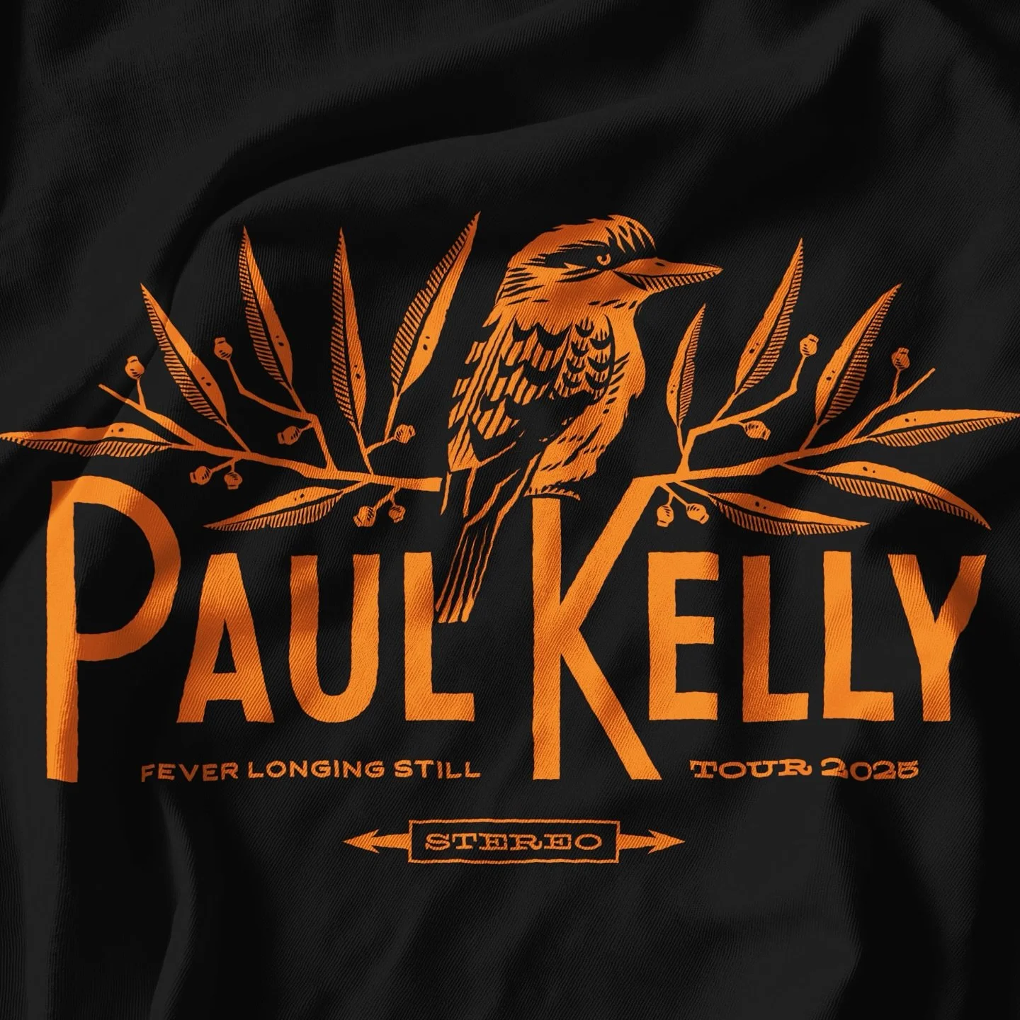 Paul Kelly has started his Australian tour.
Really excited to have helped out on some of the t-shirt designs.
Big thanks to @billlculllen and the One Louder team for the opportunity.
&hellip;and a huge shout out to @becshand007 for making it happen!!