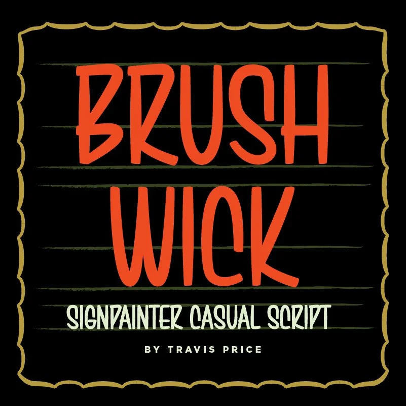BRUSHWICK FONT