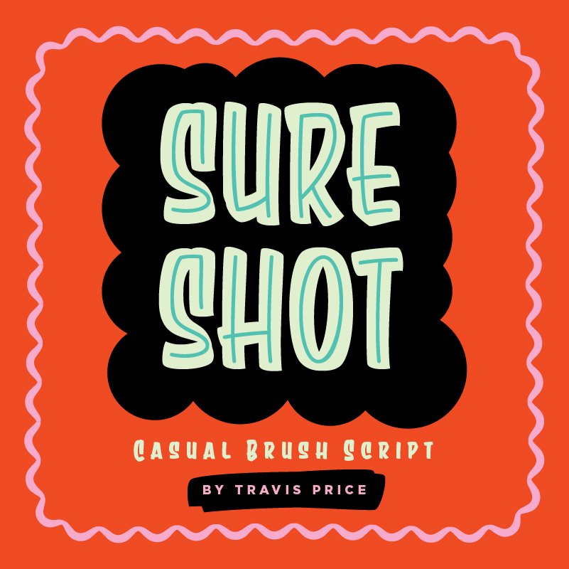 SURE SHOT FONT