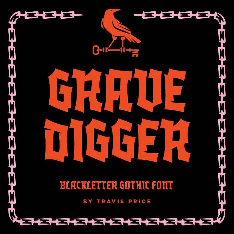 GRAVEDIGGER FONT