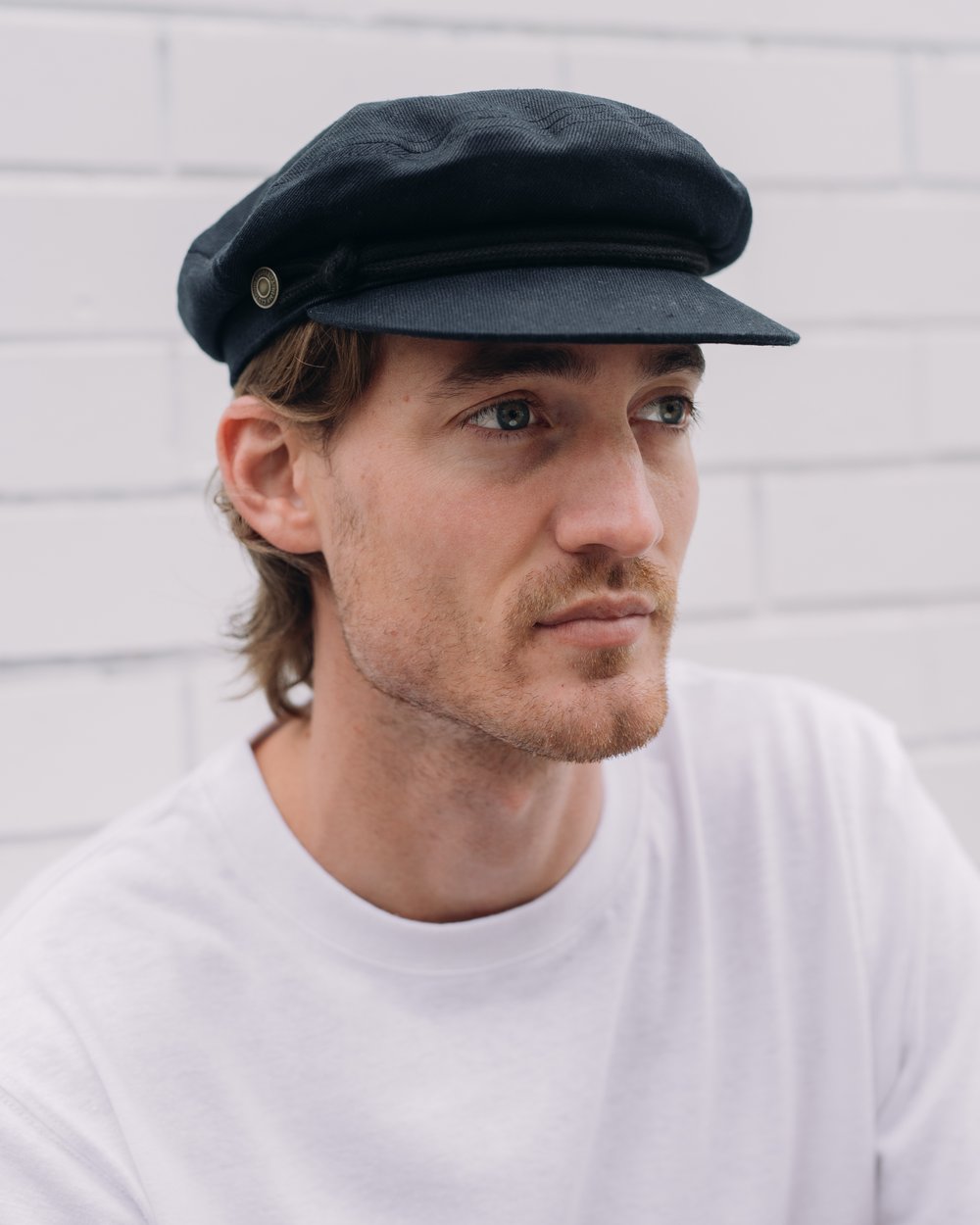 Sailor Hat / Black — Hemp Clothing Australia