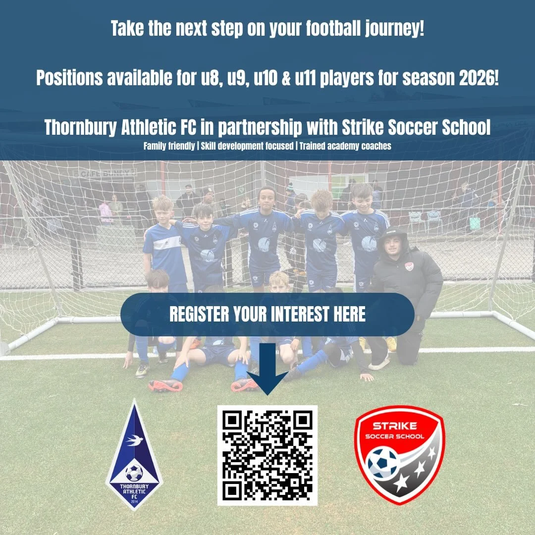 Is your child ready to take the next step in their footballing journey? Thornbury Athletic FC in partnership have positions open for U8, U9, U10 &amp; U11 players. 

Head to our website to submit interest and learn more. 

#melbourne #soccer #miniroo