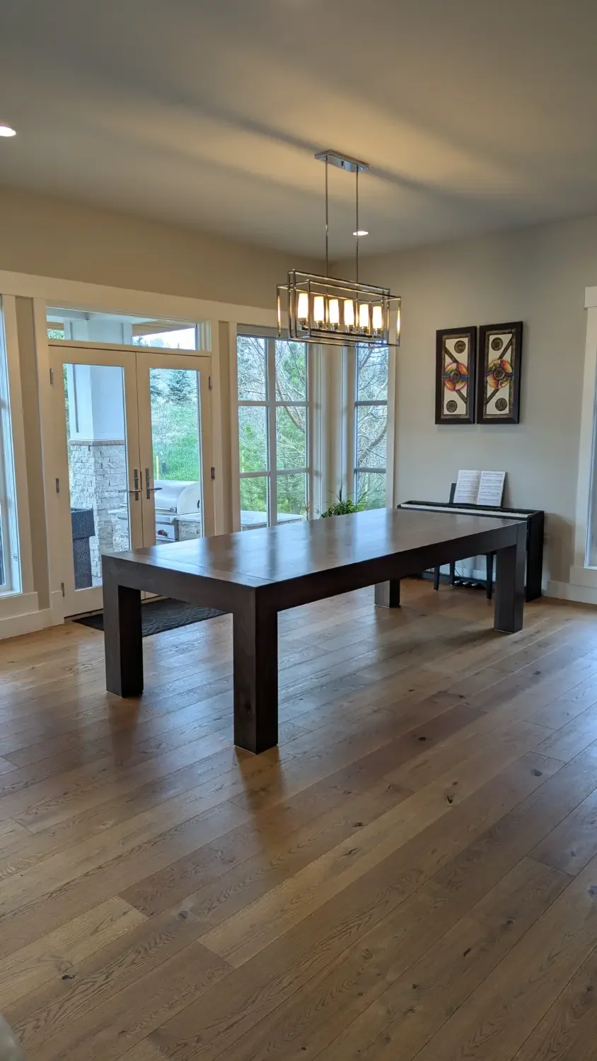 Fallen Timber Furniture - The Mount Royal | Timber-Framed Dining Table