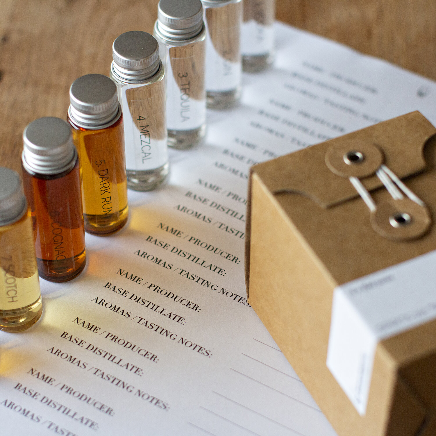 ONLINE SPIRITS CLASS &amp; TASTING KIT