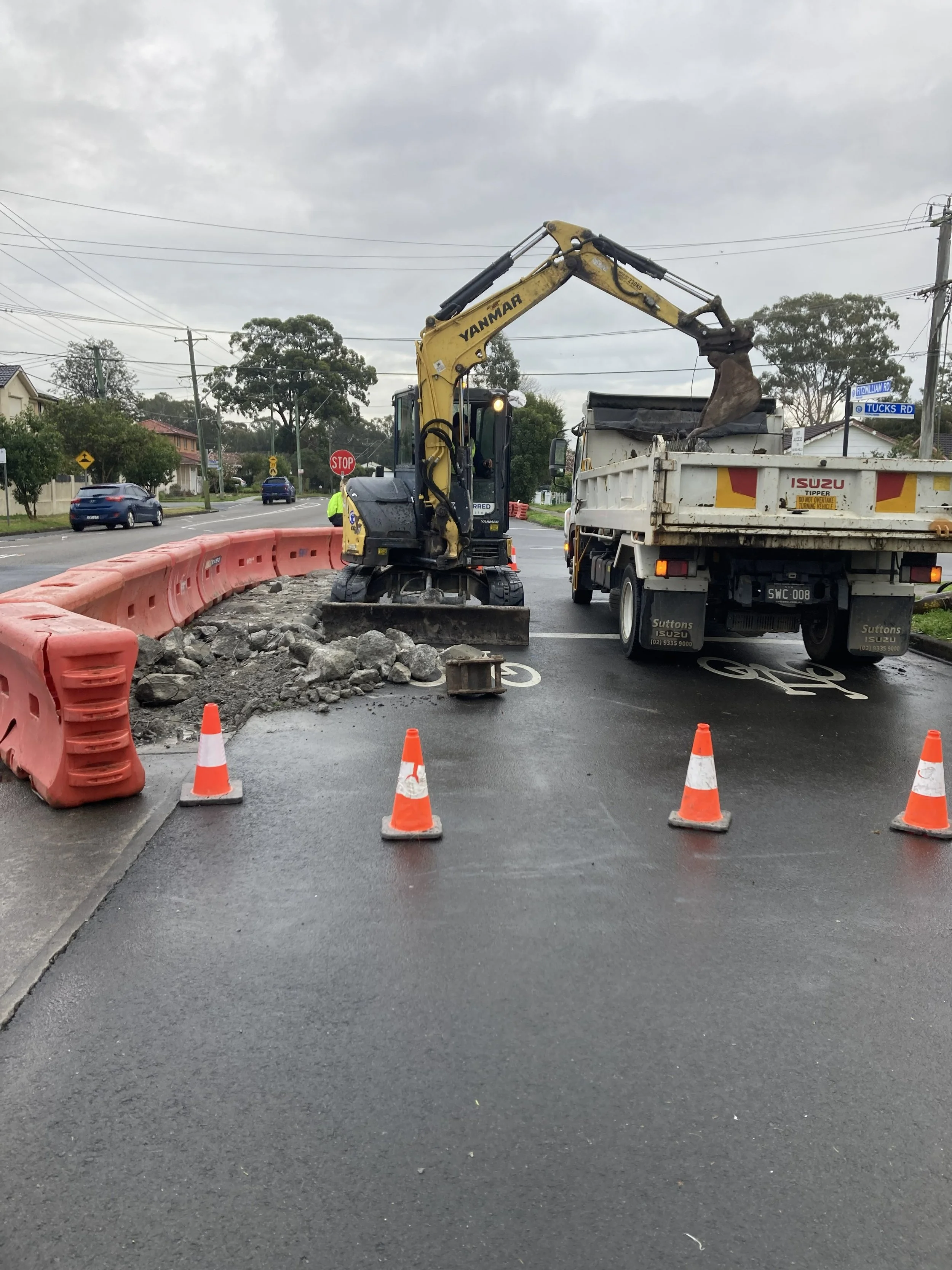 Fitzwilliam Road Roundabout