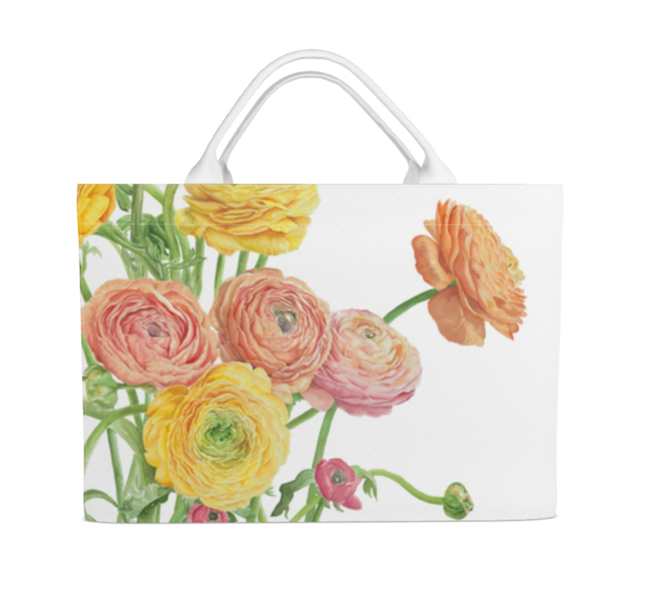 Ranunculus Carry-All Tote