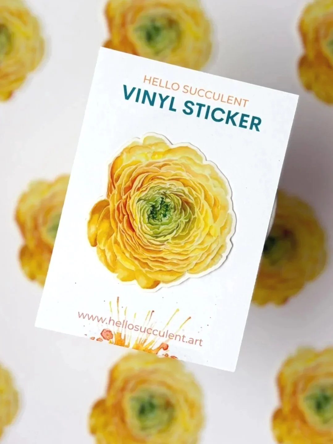 Ranunculus Sticker
