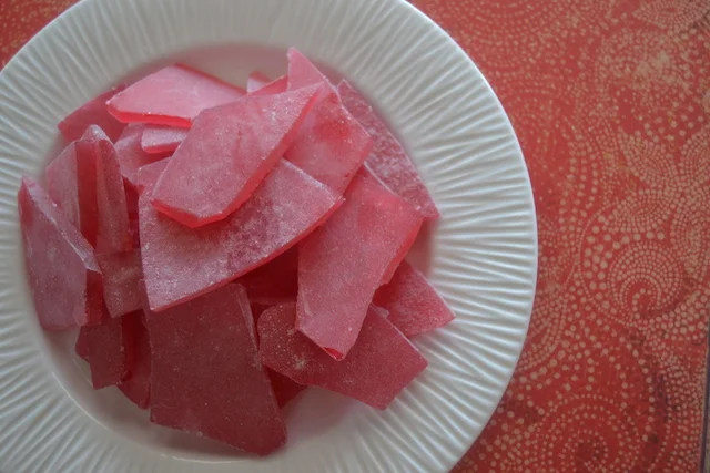 Peppermint Rock Candy