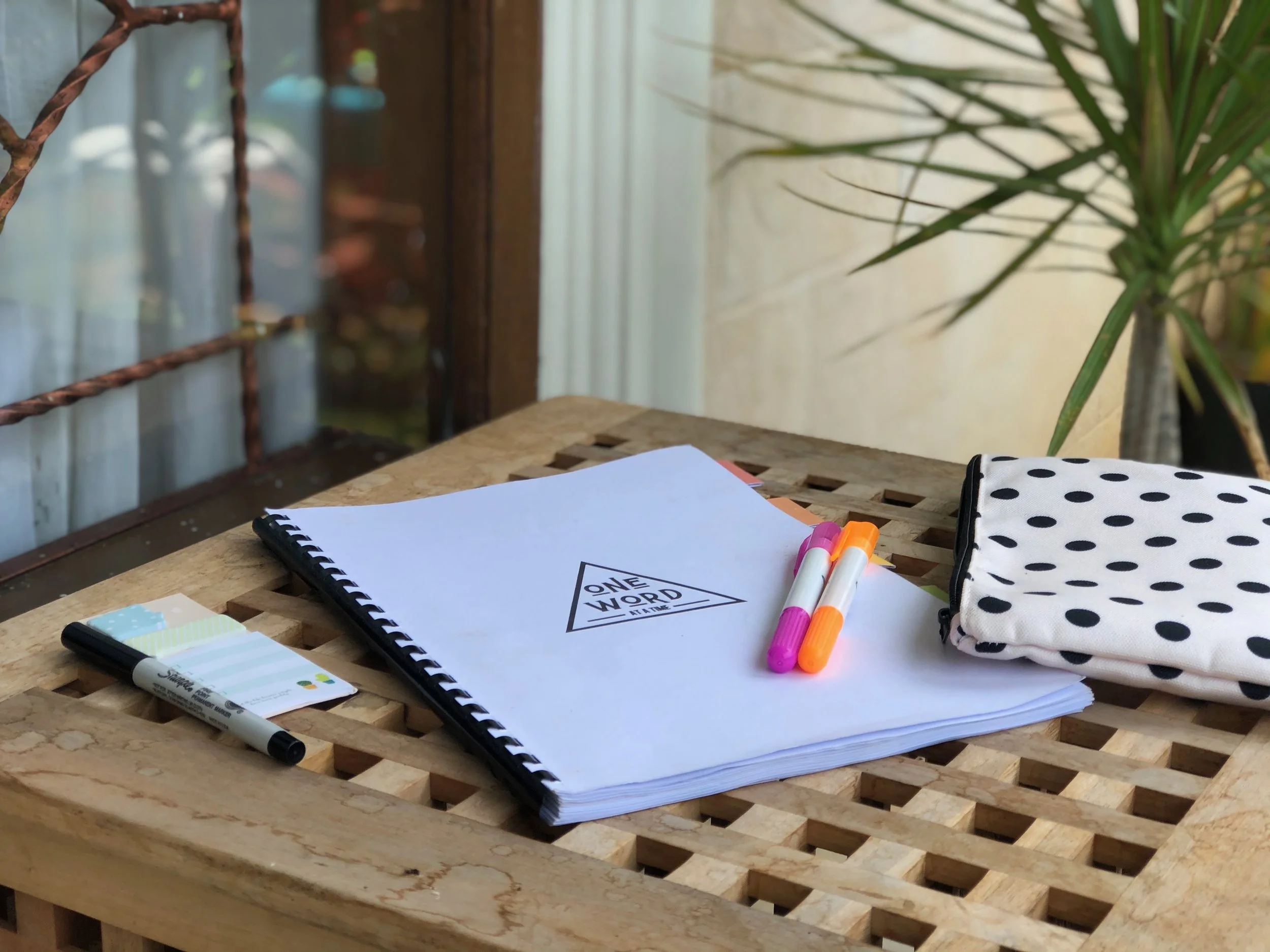 One Word at a Time | Language Learning Notebook (Multiple Printing License)