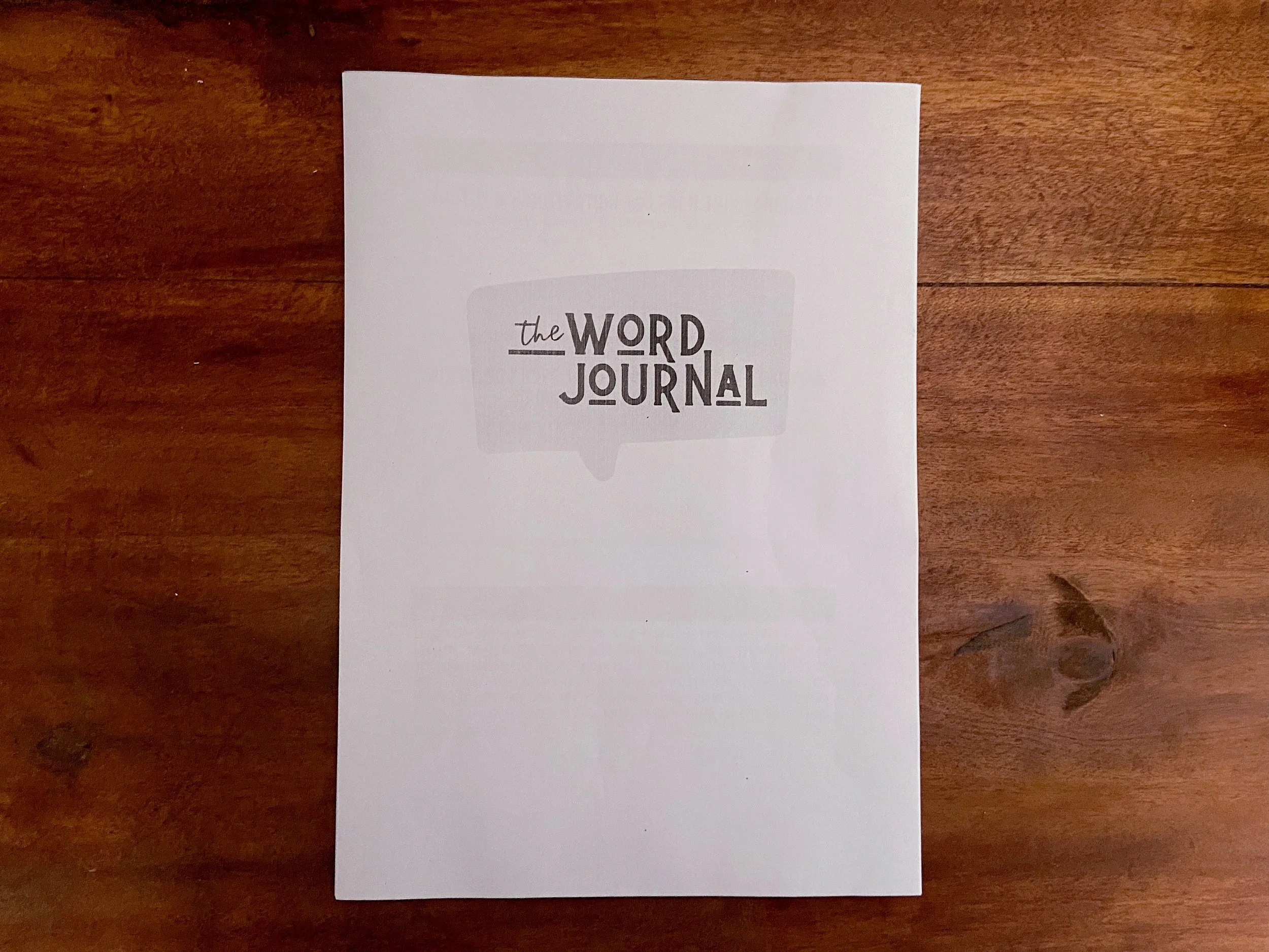 The Word Journal (Multiple Printing License)