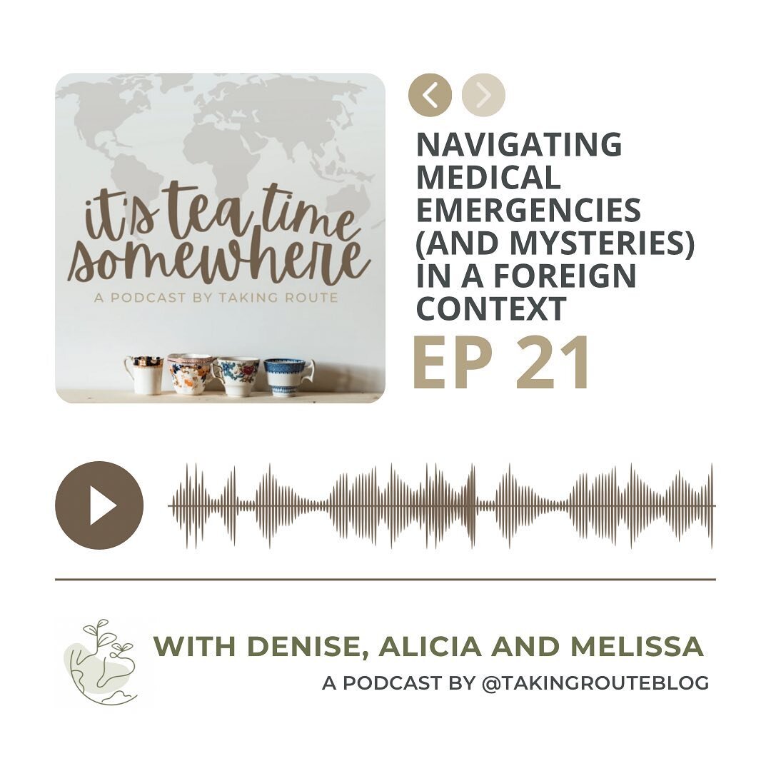 🎧 NEW EPISODE 🎧

Navigating Medical Emergencies (and Mysteries) in a Foreign Context | Episode 21

⬅️ Swipe to listen to a clip, and then find the episode where ever you listen to podcasts.
_____
Most of us are probably familiar with the book, &ldq