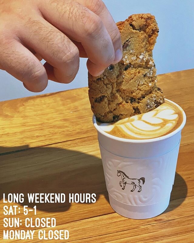 Have an awesome long weekend! We&rsquo;ll see you Tuesday! 
#whitehorsecoffee #coffee #specialtycoffee #sutherlandshire #happydays #keepitspecial #longweekend