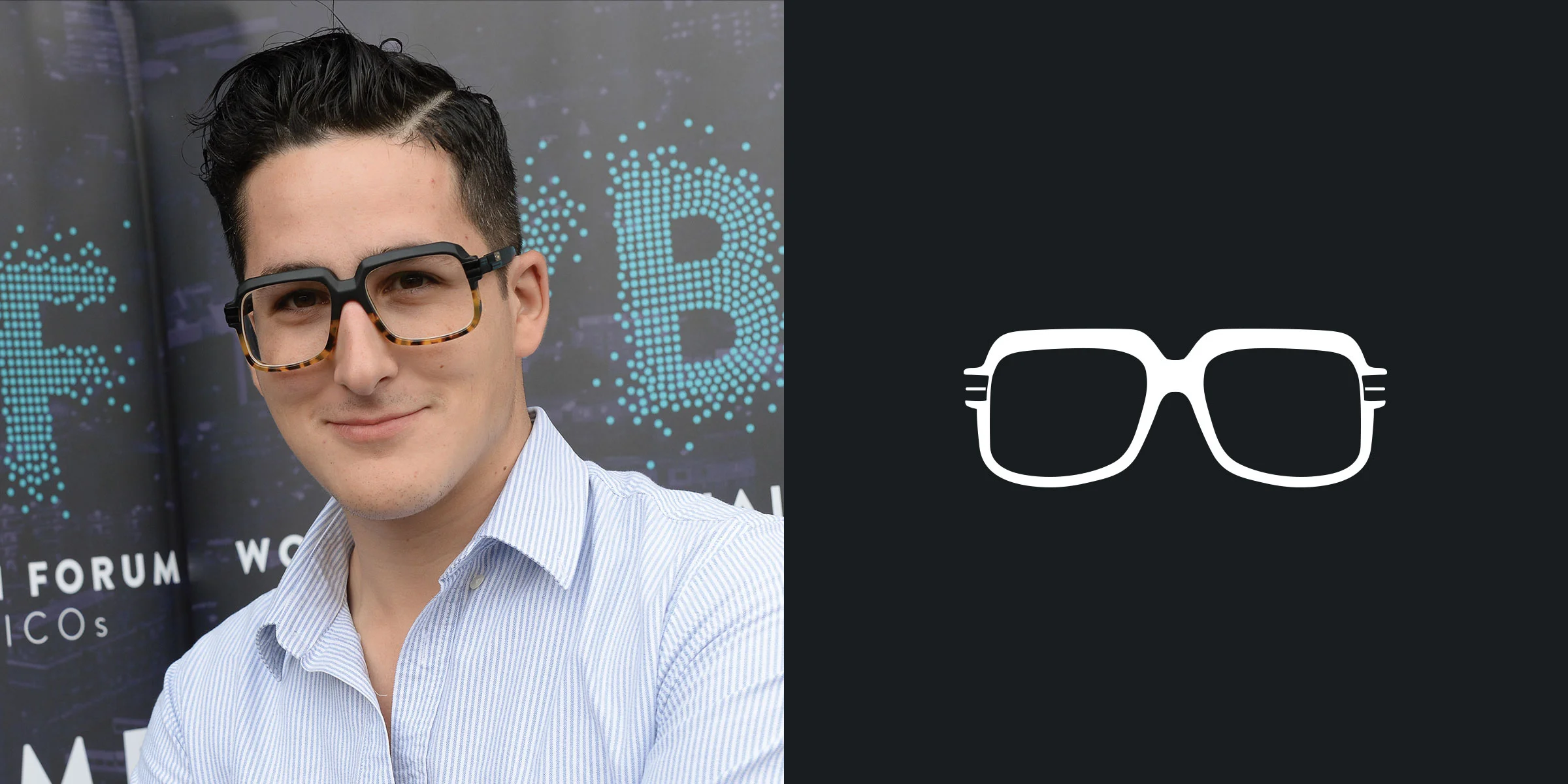 Originally a style and personal choice, the glasses are an iconic part of Moe’s identity, it made sense to use them as a memory trigger every time somene interacts with him.
