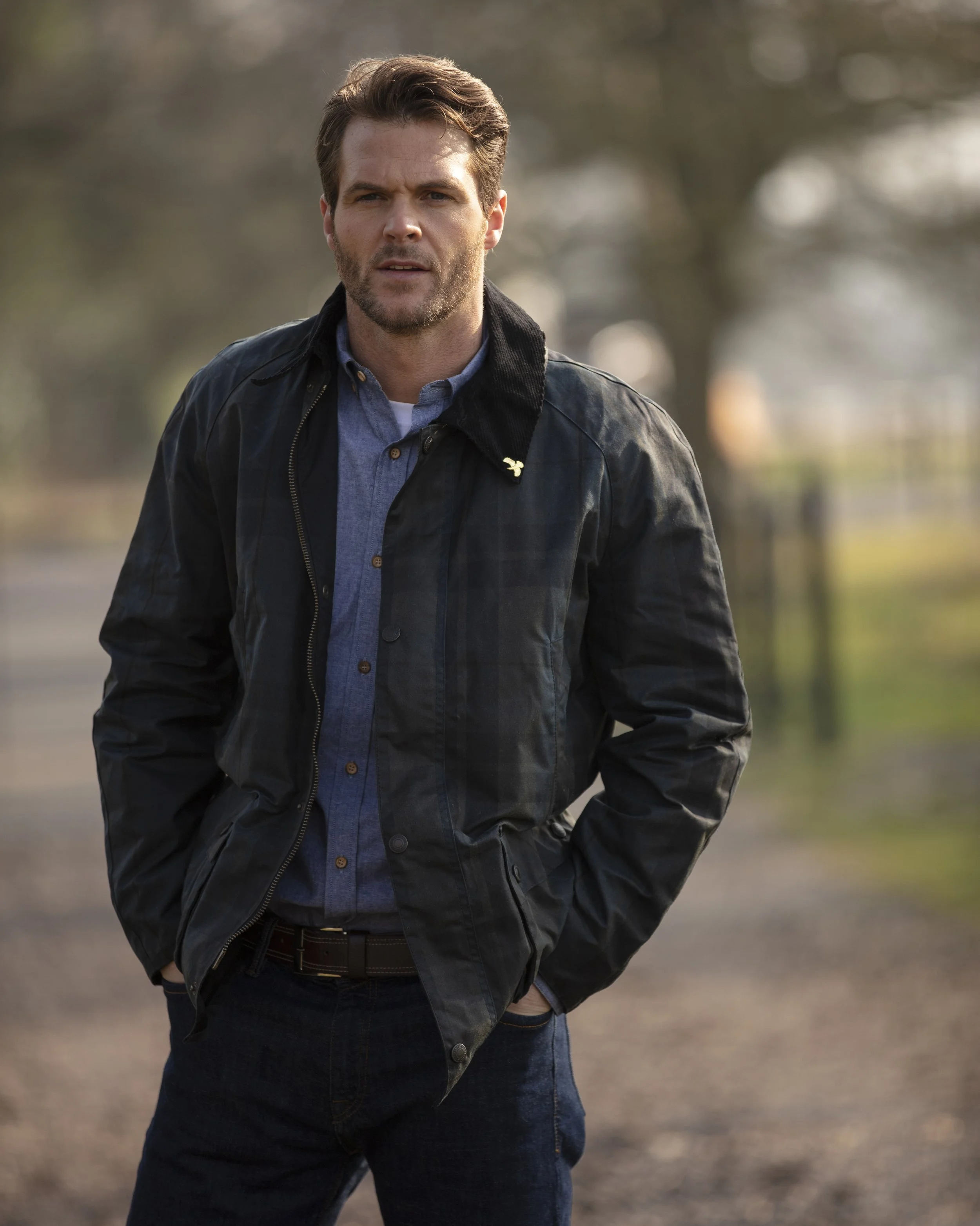 John Partridge Landowner – vaxad unisexjacka i Dundee Check