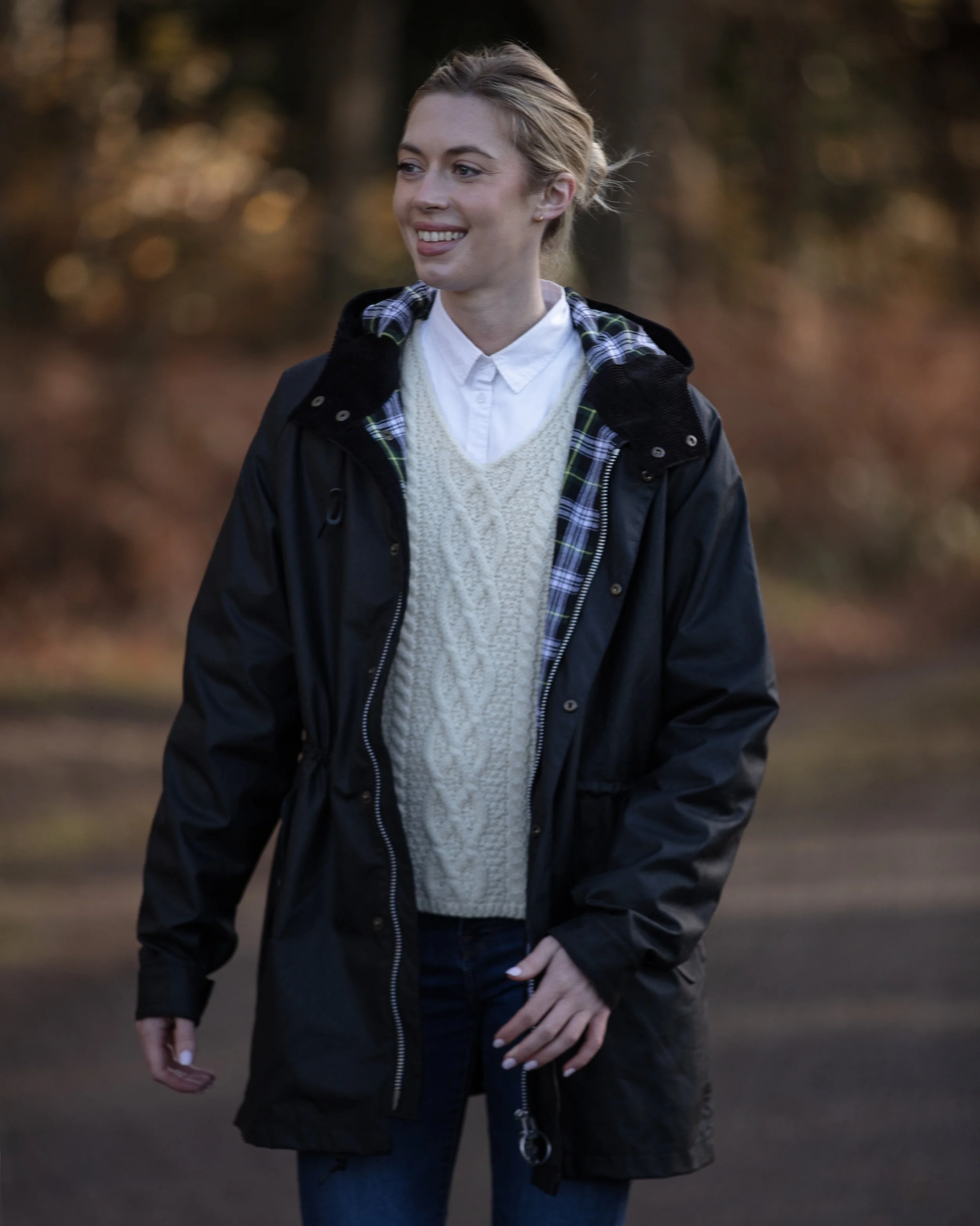 John Partridge Hooded Parka – vaxad unisexjacka