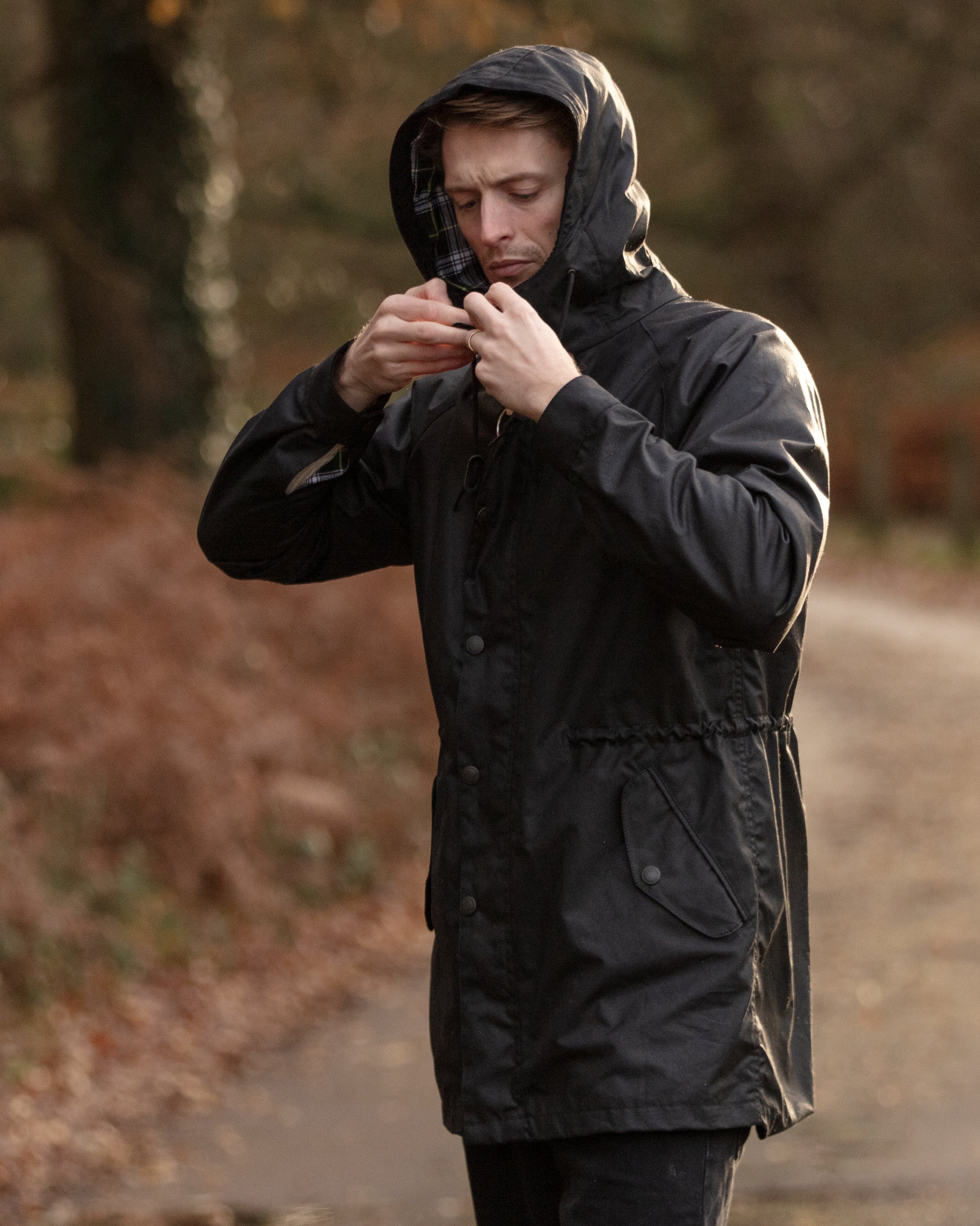 2500 Unisex Hooded Parka Black (2).jpg