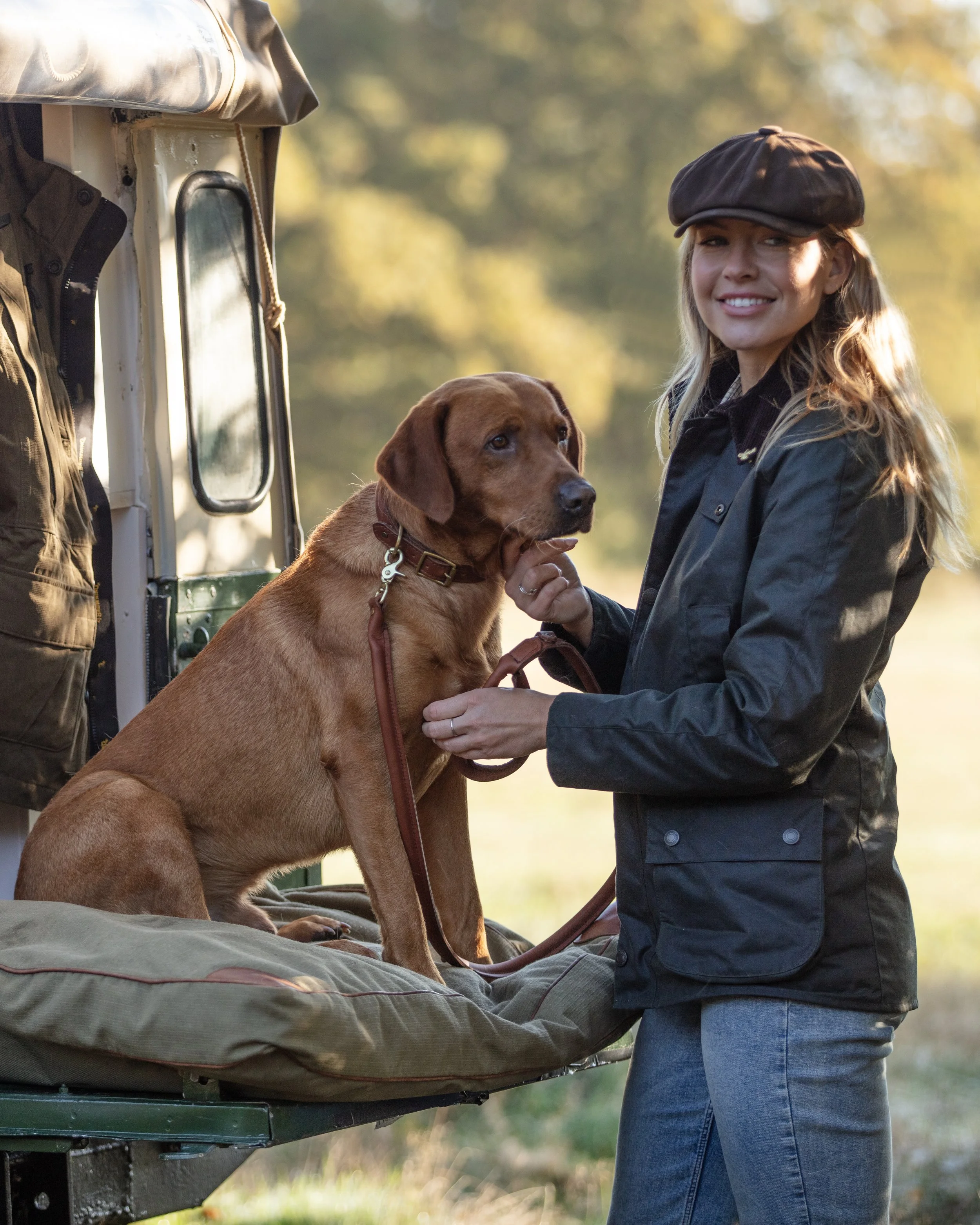 John Partridge Landowner – vaxad unisexjacka, Sage Green