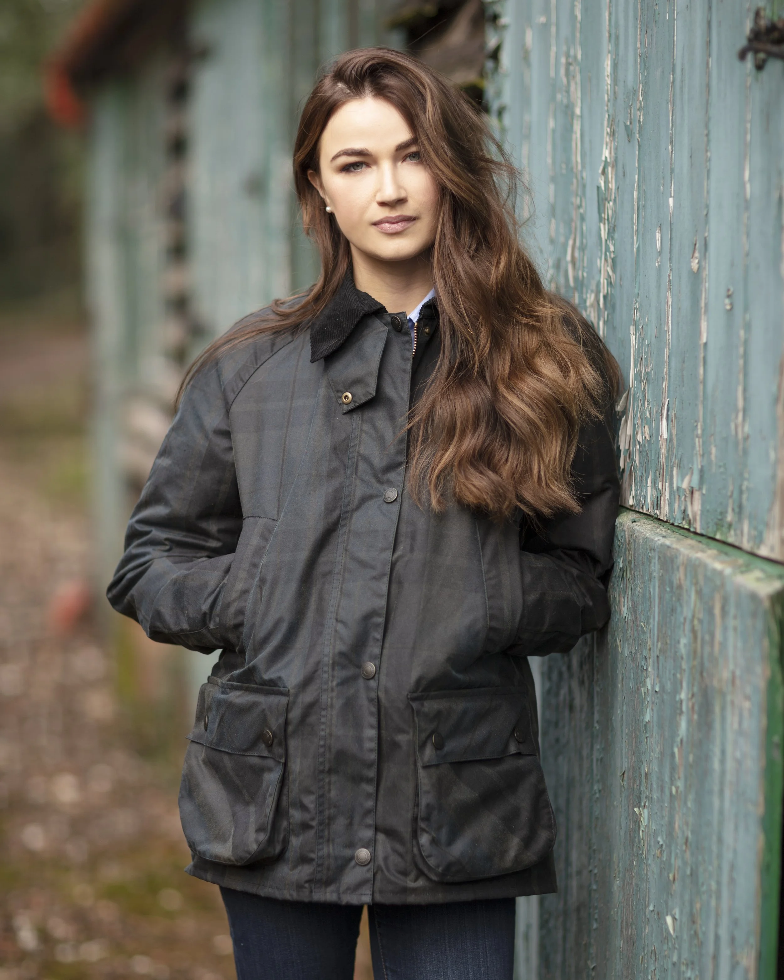 John Partridge Landowner – vaxad unisexjacka i Dundee Check