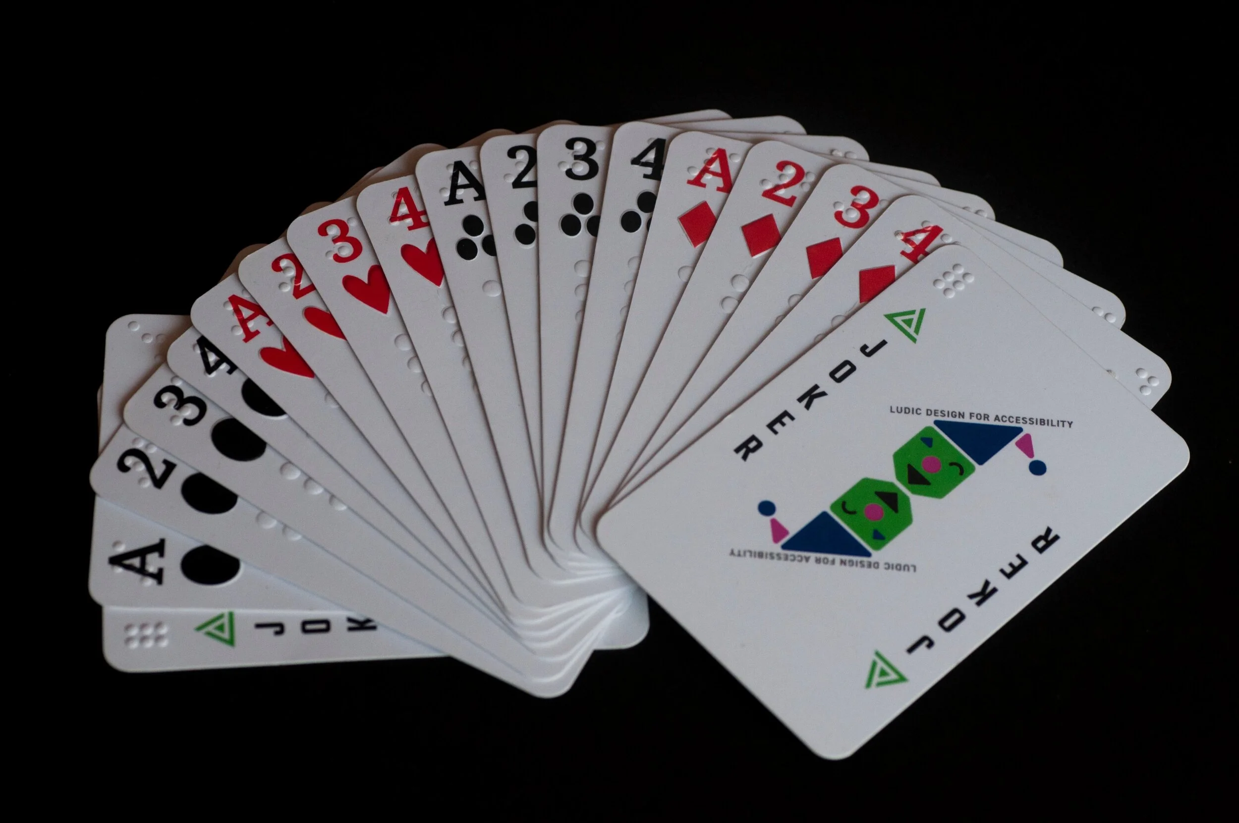 Junior Braille Playing cards