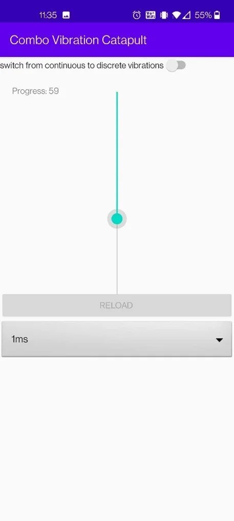 Combo Vibration Catapult Mock-up Design