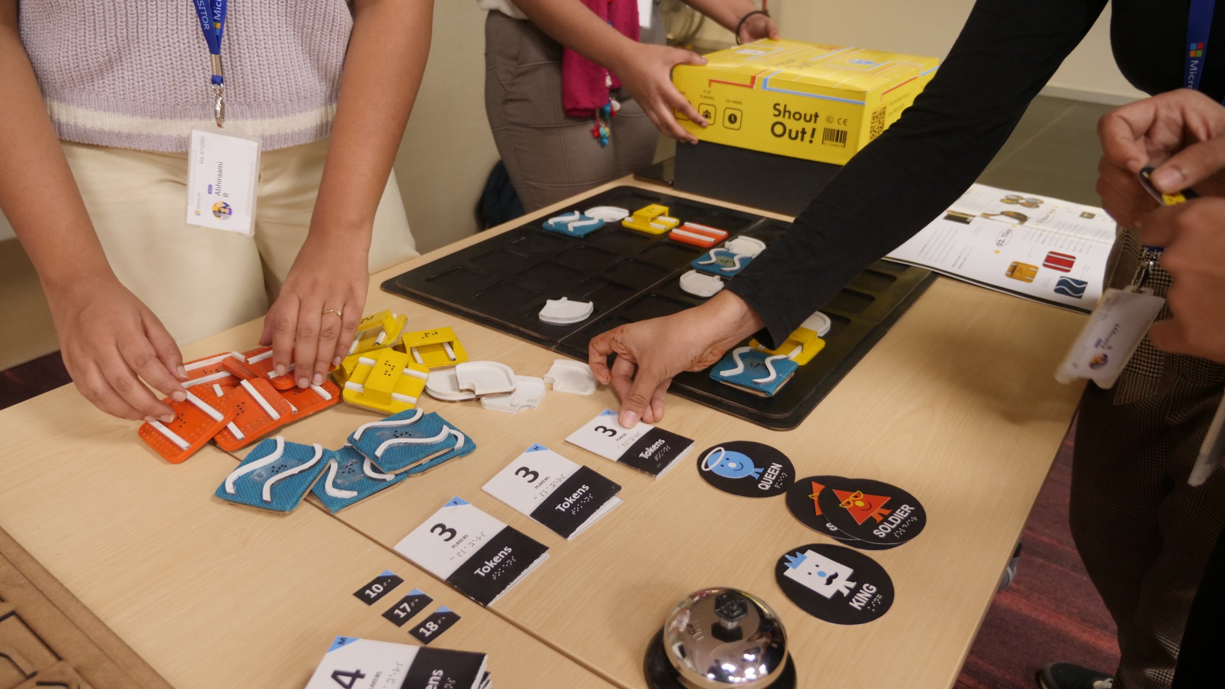 Shout Out - A social role-play game for the visually impaired