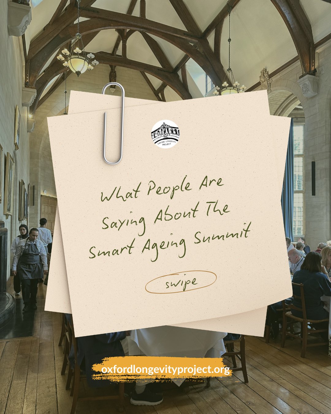 The 2026 Smart Ageing Summit brought together leading voices in longevity science, a community ready to take action, and a shared belief that how we age is within our influence.⁠
⁠
From understanding ultra-processed foods, to exploring the nuance of 