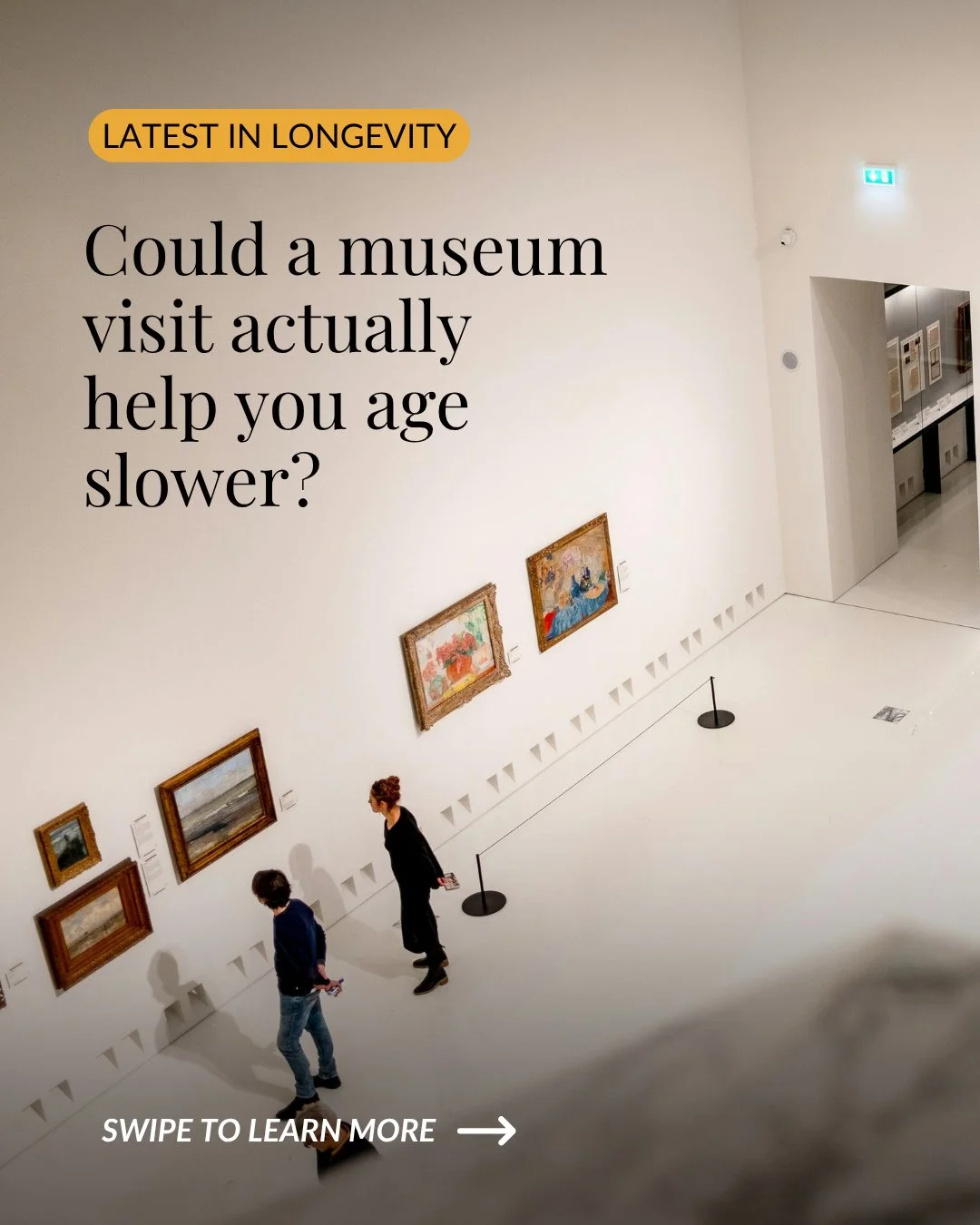 New research suggests that creative activities like painting, singing, dancing, crafting, and visiting museums may be linked to slower biological ageing.⁠
⁠
So for National Best Friends Day, consider this your sign to plan the gallery date, pottery c