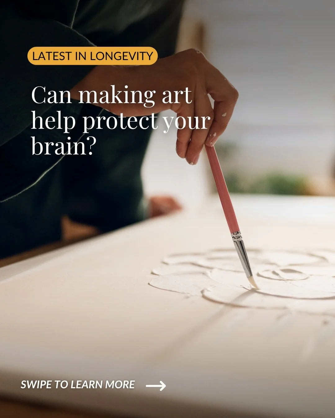 Could a paintbrush do more for your brain than you&rsquo;d think? 🎨

A new Lancet review looks at Art Cure, a book making the case that creative activities - art, music, knitting, woodworking - genuinely support our health, beyond just mood.

The br